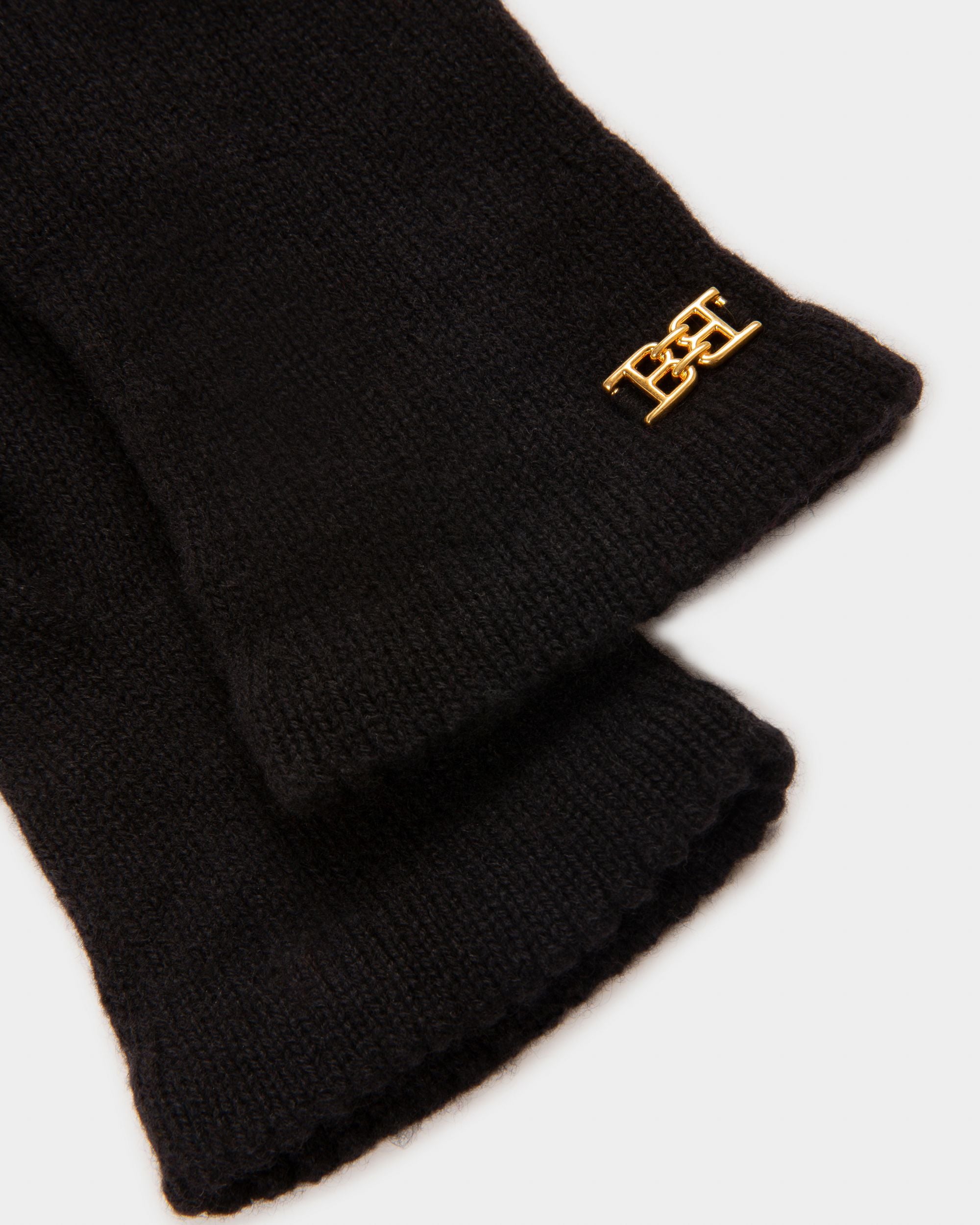 Cashmere Accessory Set In Black - Women's - Bally - 06