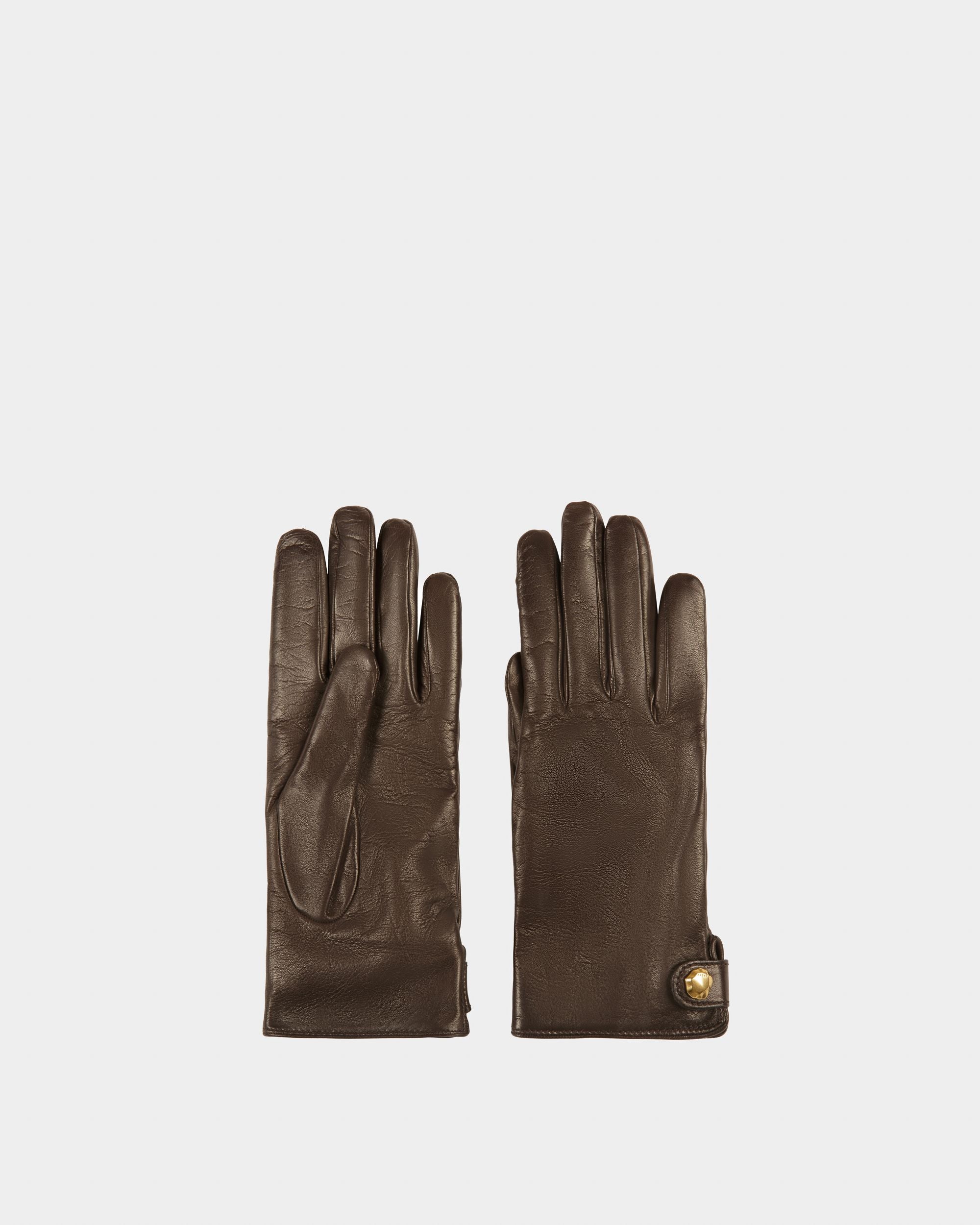 Leather Gloves - Women's - Bally - 01