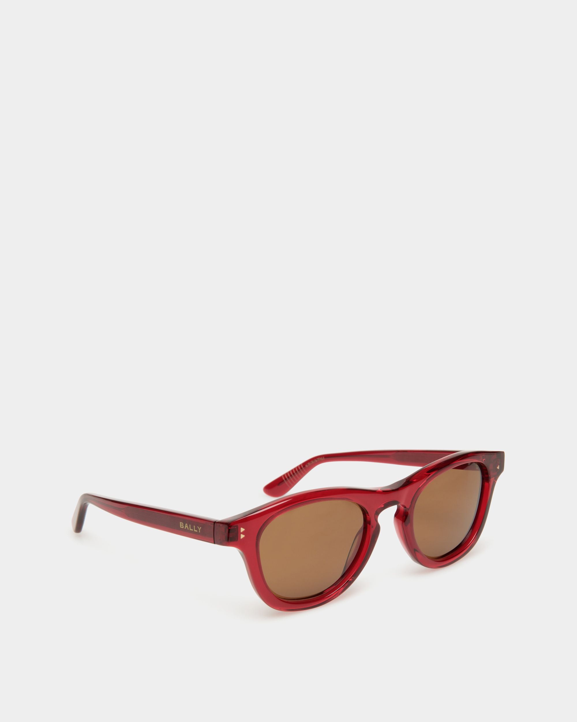 Dieter Sunglasses In Red Acetate - Other - Bally - 02