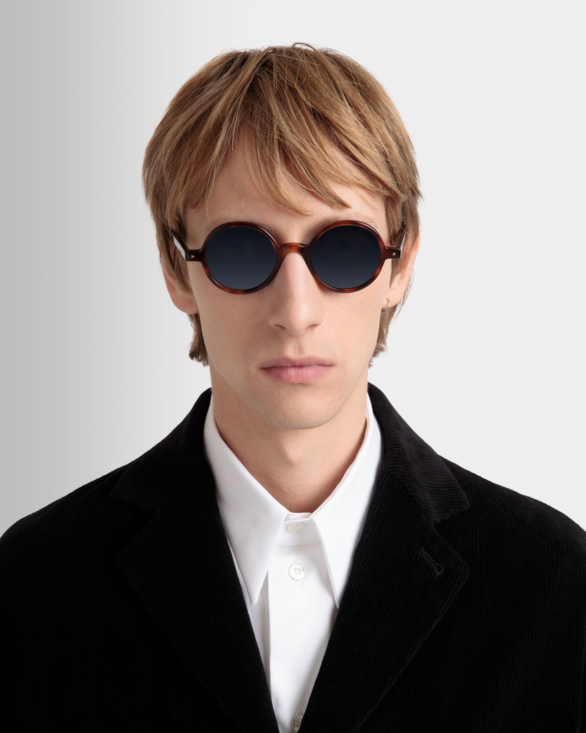 Otto Sunglasses In Havana Acetate - Other - Bally - 02