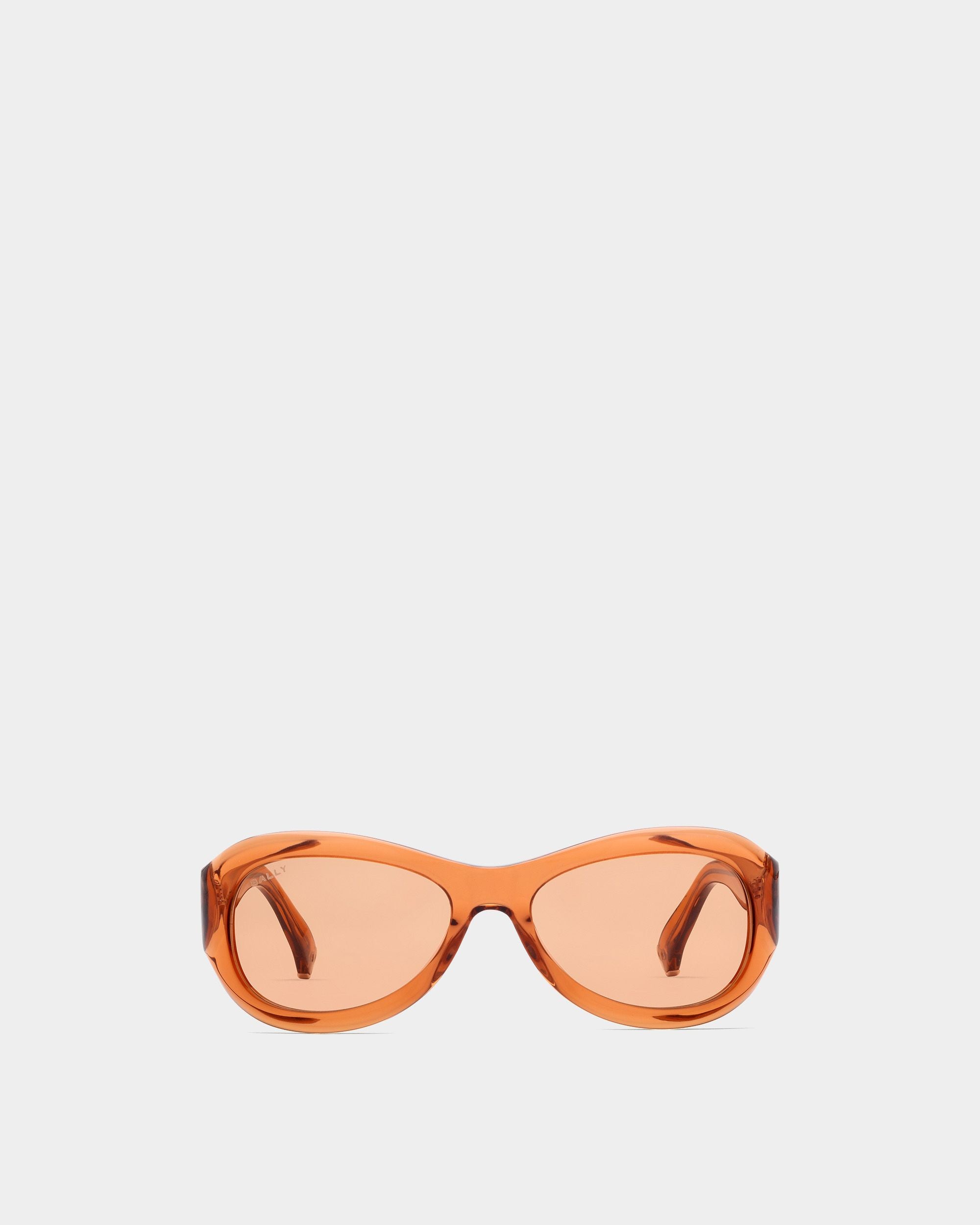 Maurice Acetate Sunglasses in Amber and Orange - Other - Bally - 01