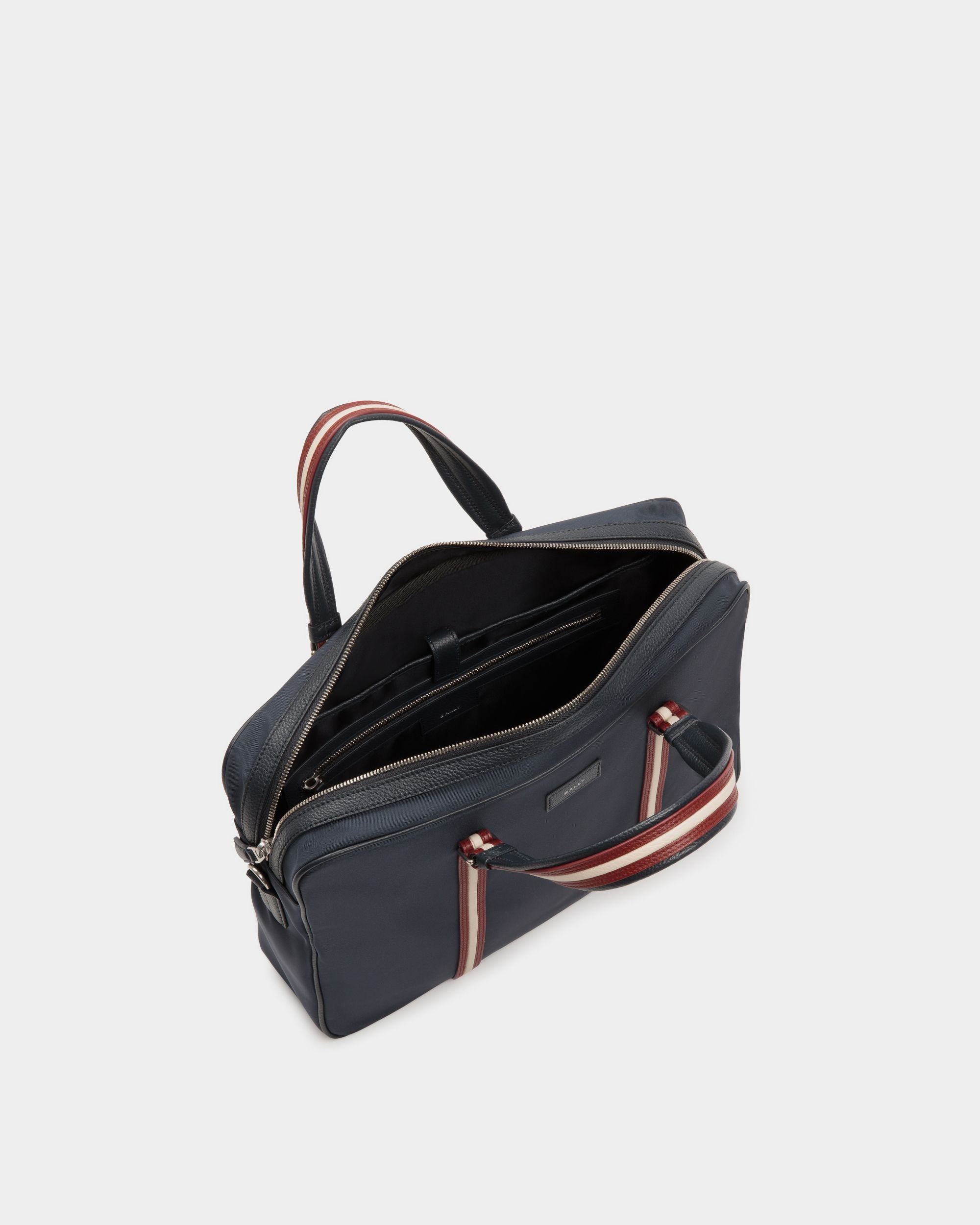 Code Briefcase in Nylon - Men's - Bally - 04