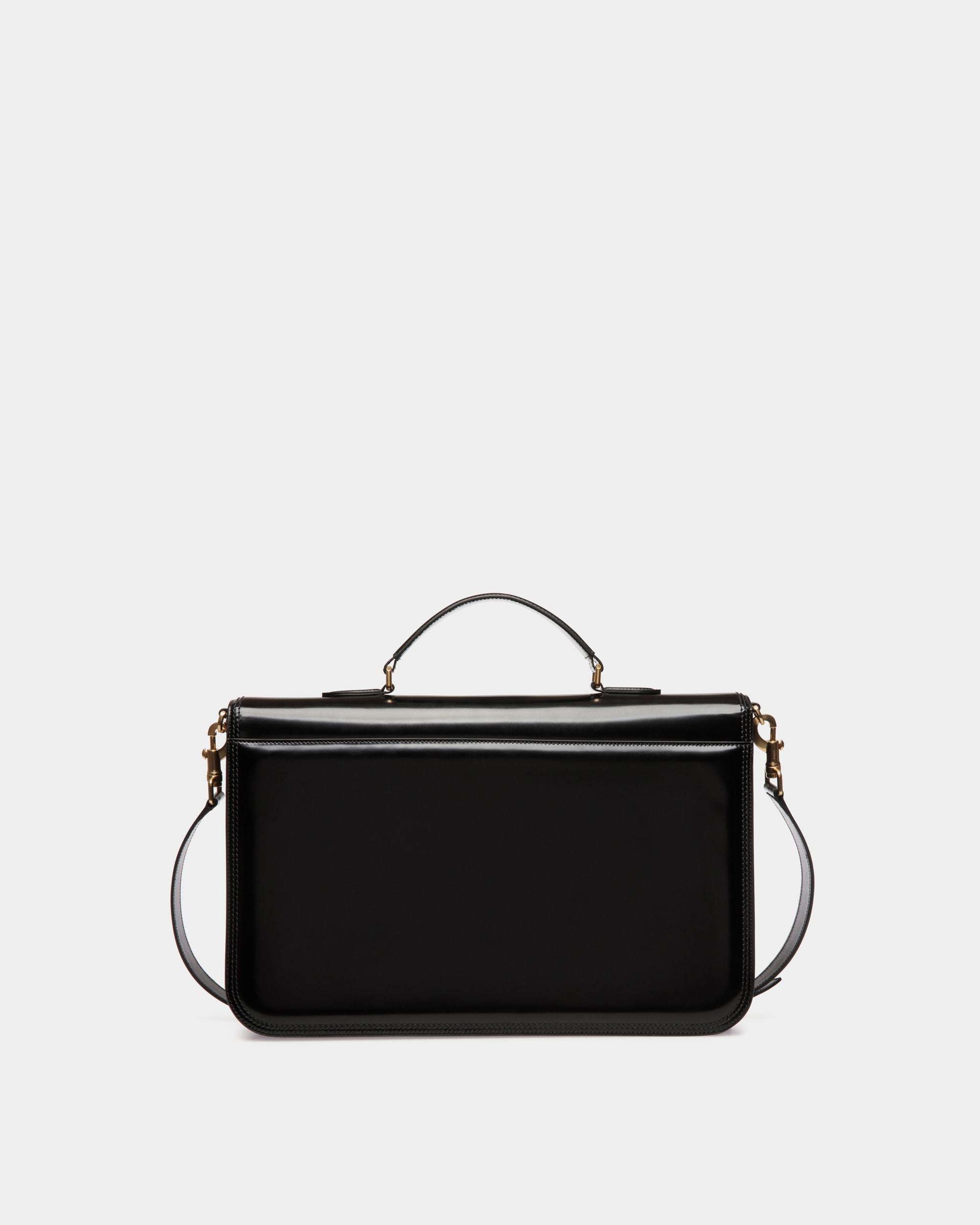Beckett Briefcase In Black Leather - Men's - Bally - 02