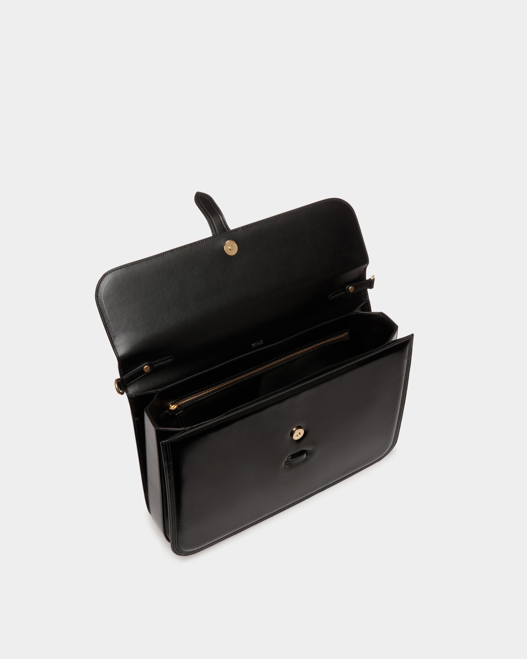 Beckett Briefcase In Black Leather - Men's - Bally - 04