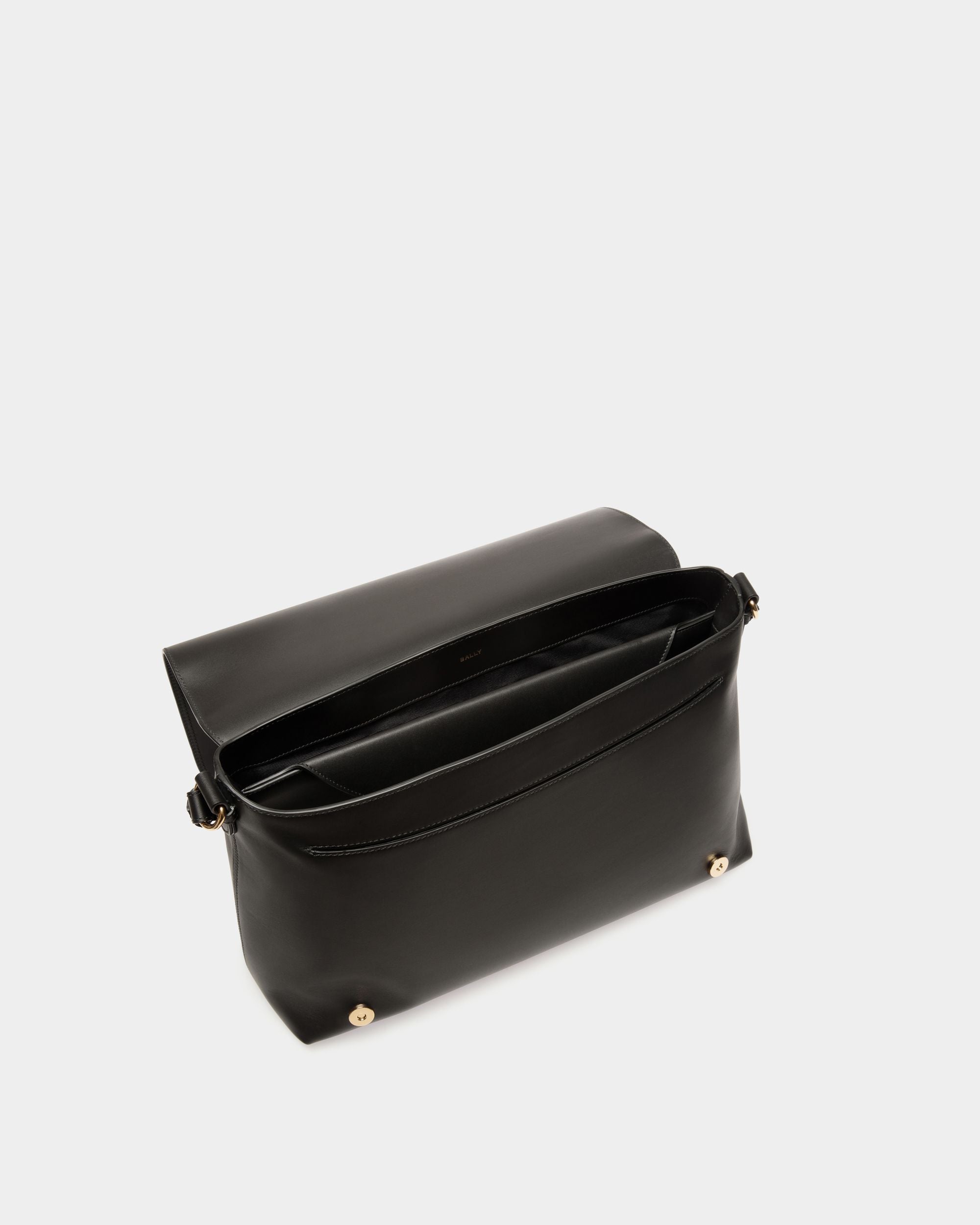 Ray Crossbody Bag in Black Leather - Men's - Bally - 04