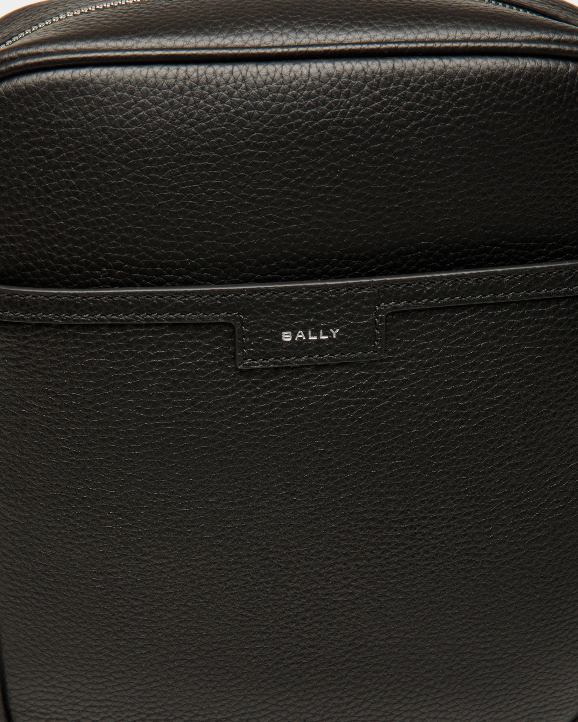 Code Crossbody Bag in Leather - Men's - Bally - 05
