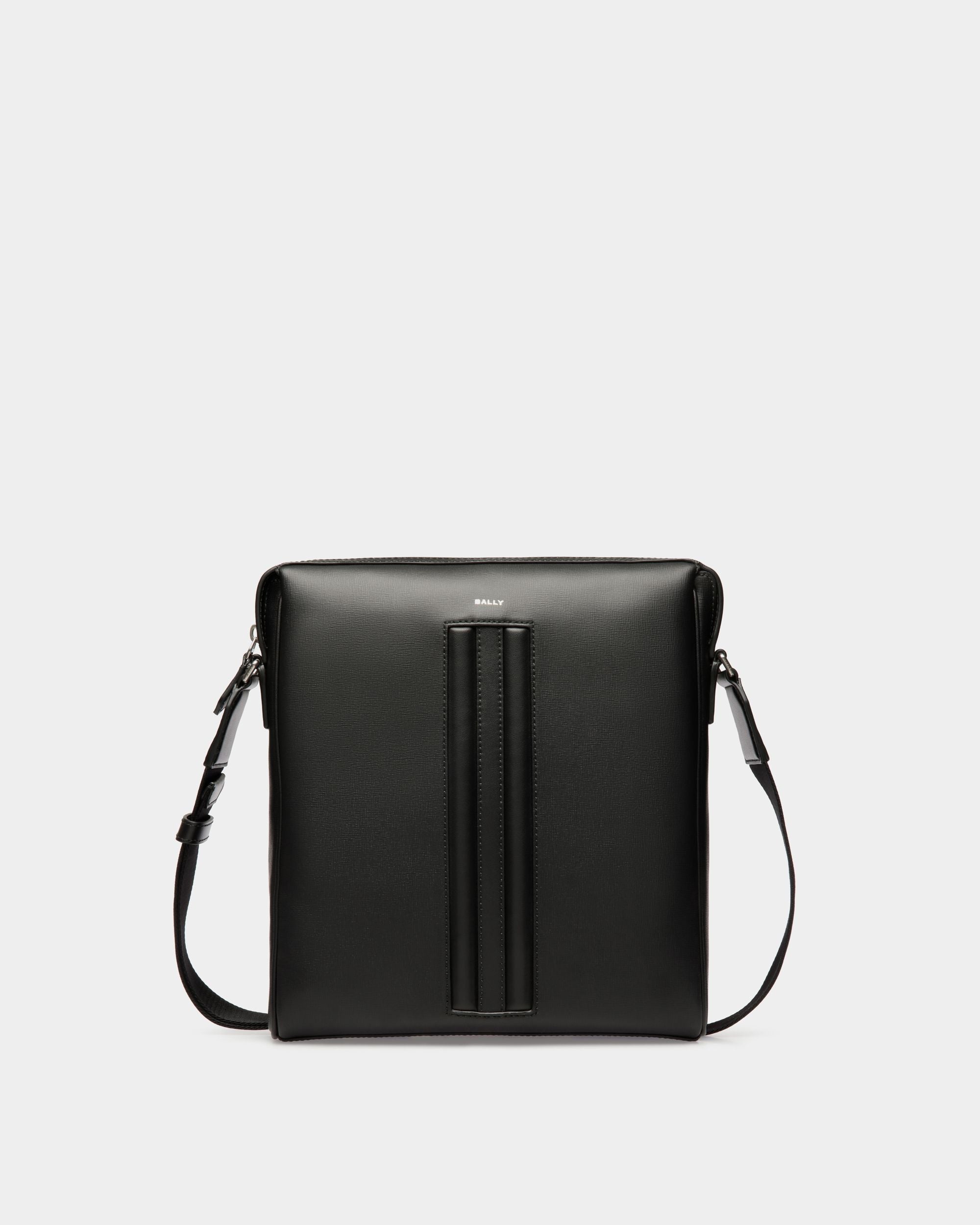 Cross Body In Black Leather - Men's - Bally - 01