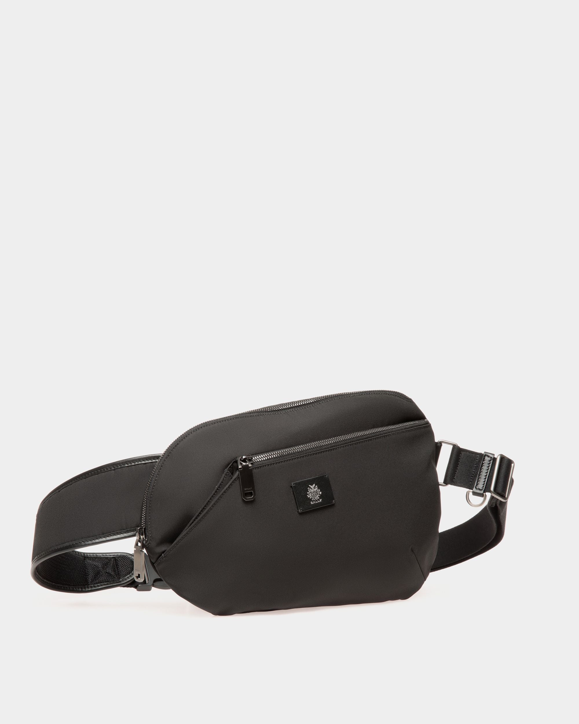 Adrien Brody Travel Collection Crossbody In Black Nylon - Men's - Bally - 03
