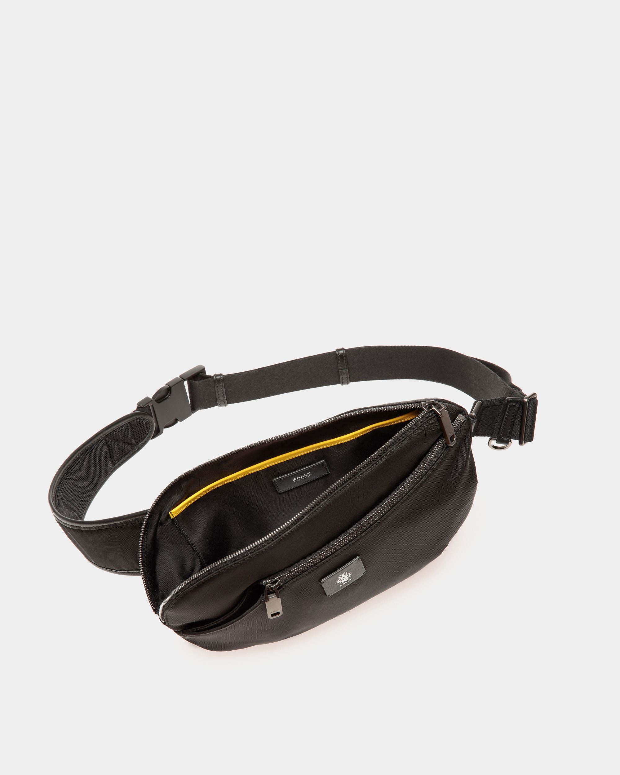 Adrien Brody Travel Collection Crossbody In Black Nylon - Men's - Bally - 04