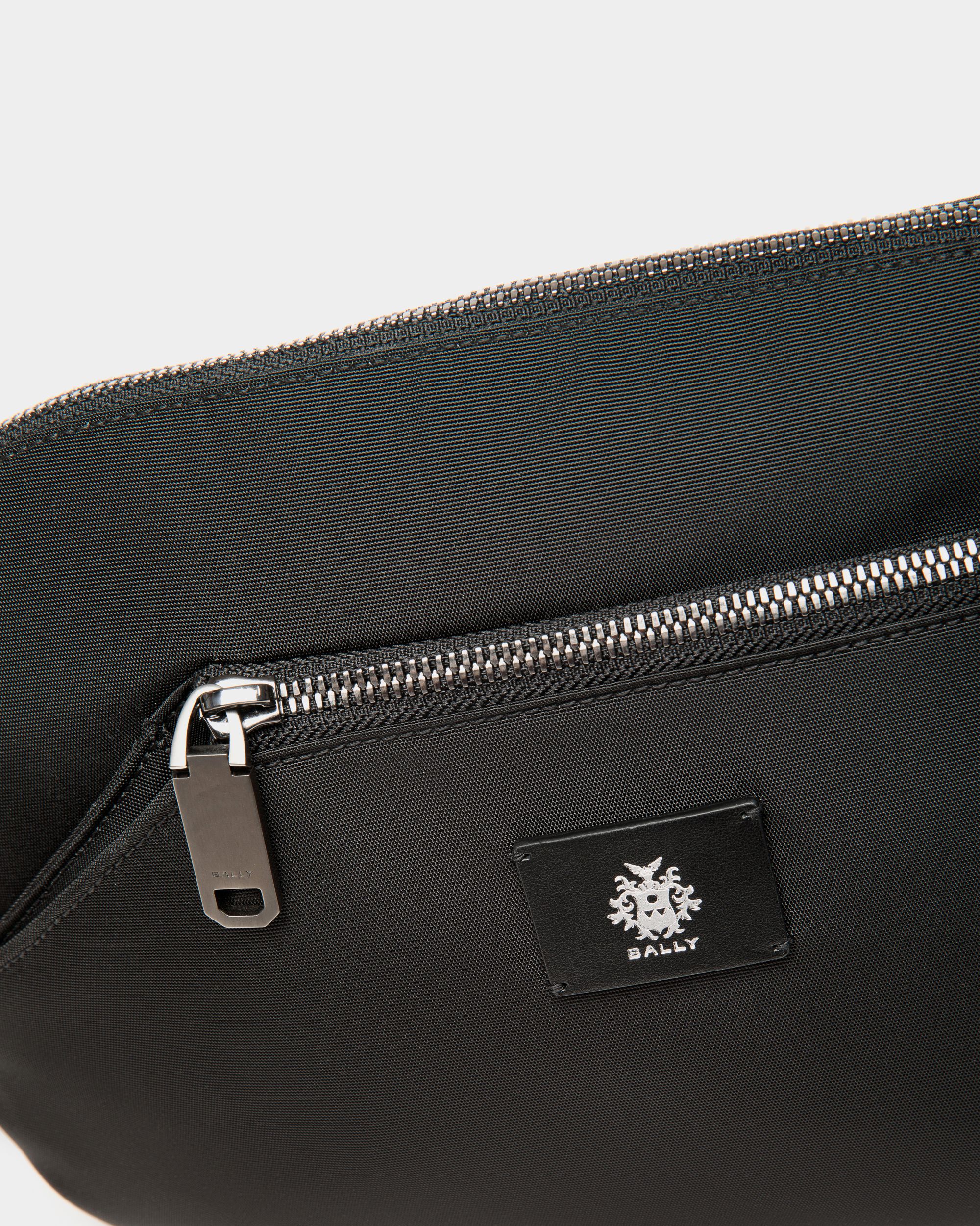 Adrien Brody Travel Collection Crossbody In Black Nylon - Men's - Bally - 05