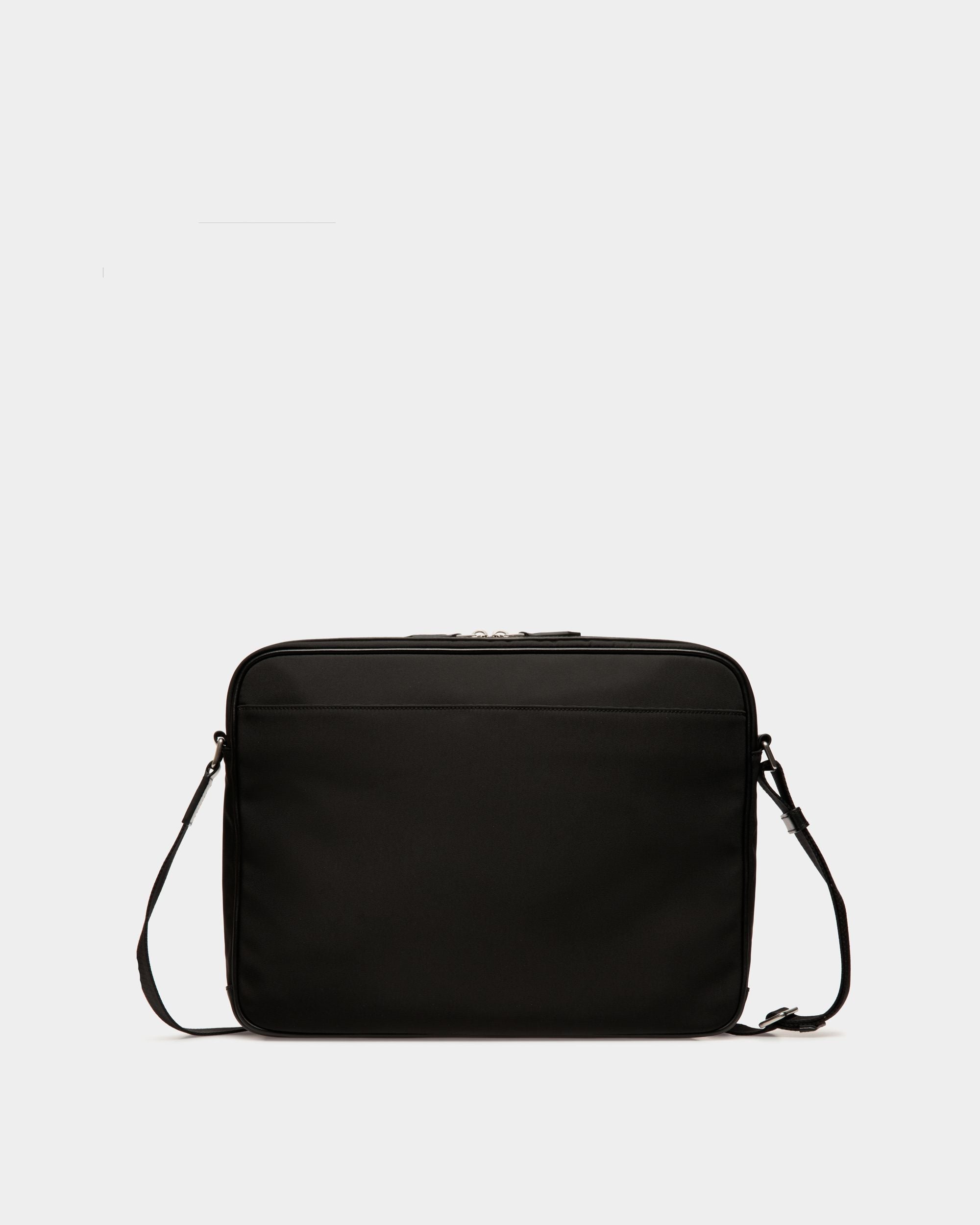 Code Messenger in Black Nylon - Men's - Bally - 02