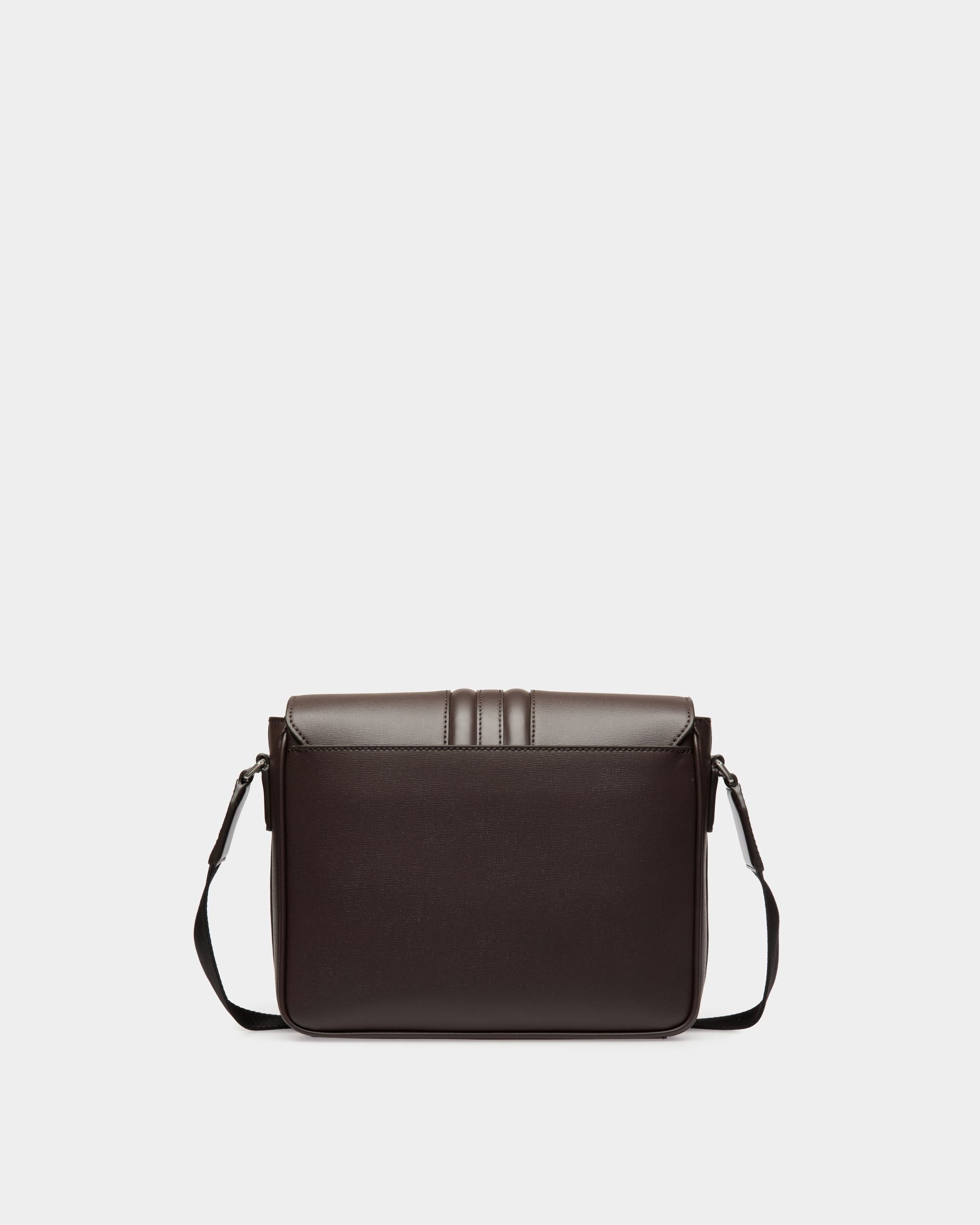 Mythos Crossbody Bag in Ebano Recycled Leather - Men's - Bally - 02