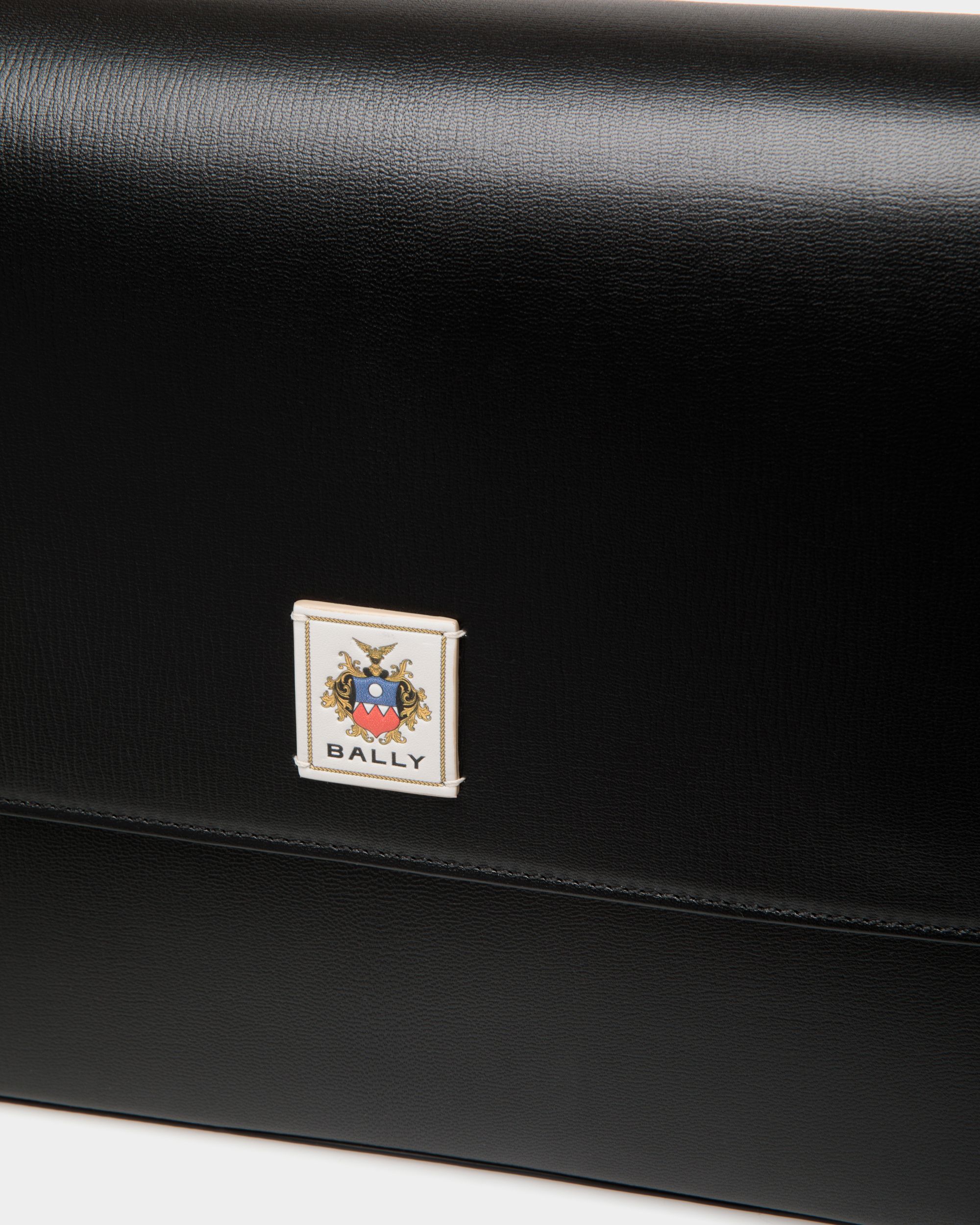 Easy Bally Messenger Bag In Black Leather - Men's - Bally - 05
