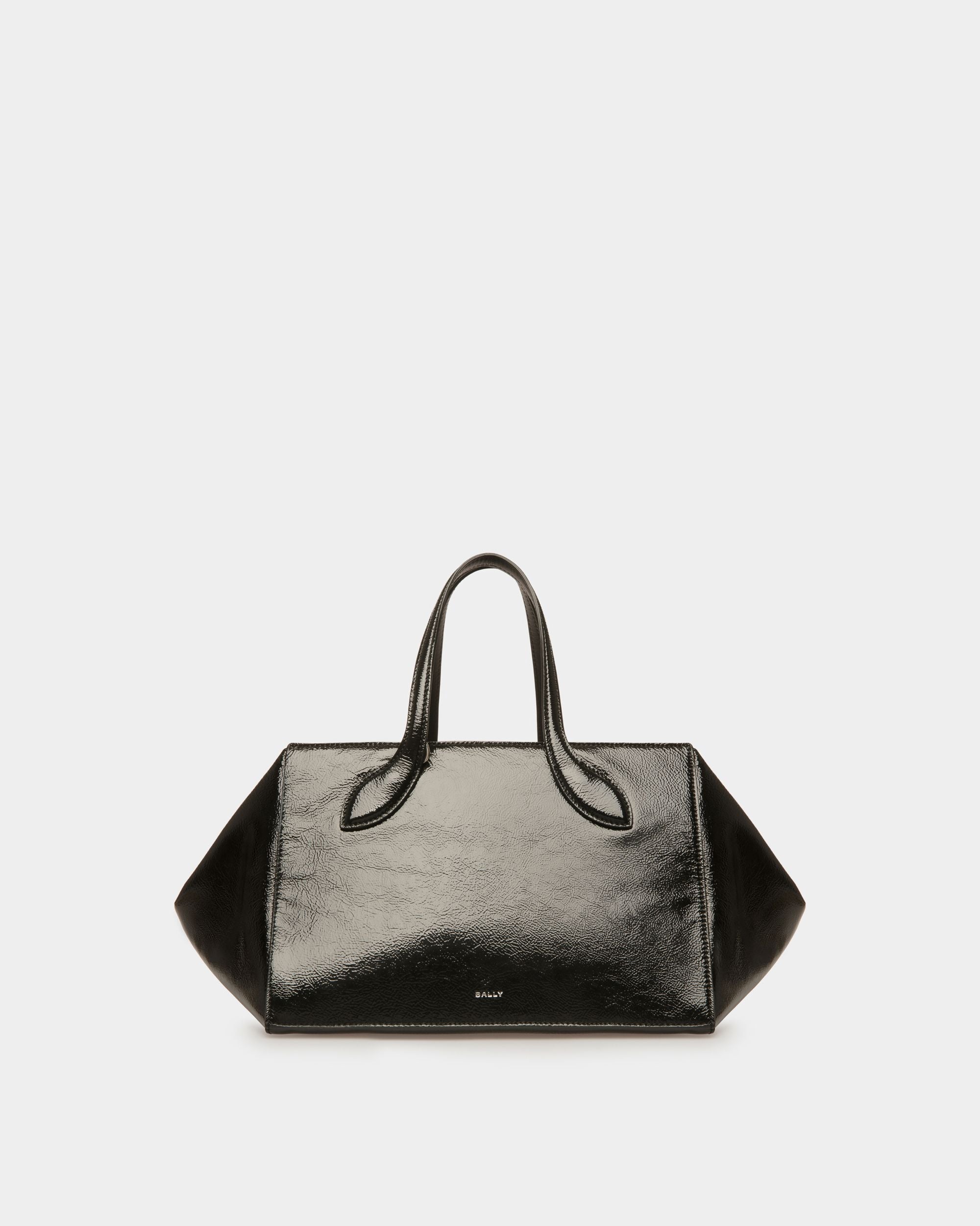 Cal Crossbody Bag In Black Leather - Men's - Bally - 01