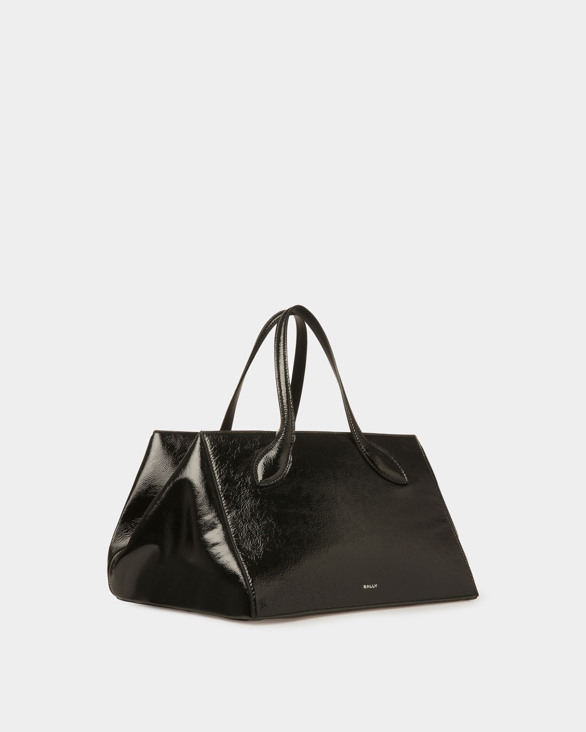 Cal Crossbody Bag In Black Leather - Men's - Bally - 04