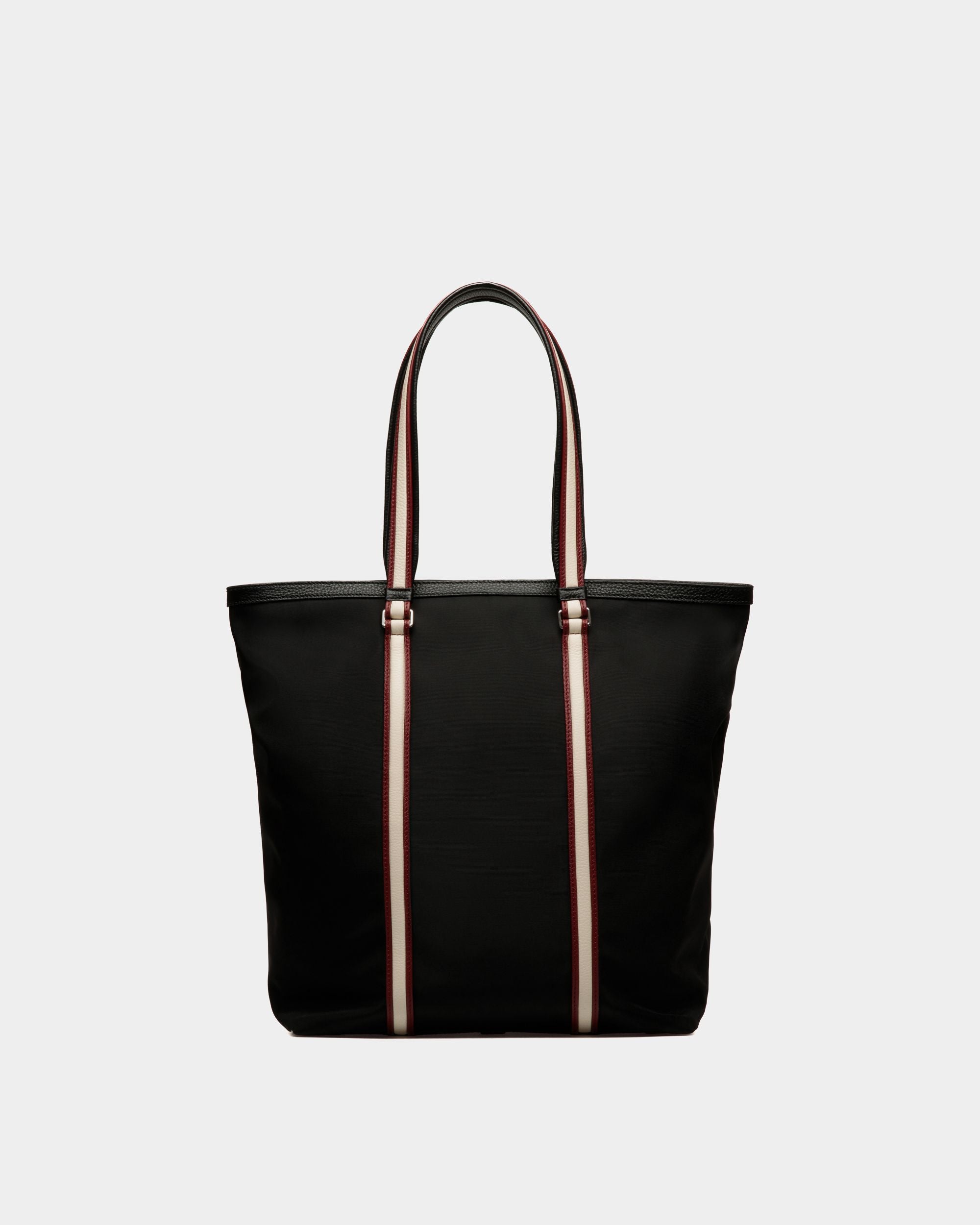Code Tote In Black Nylon - Men's - Bally - 02
