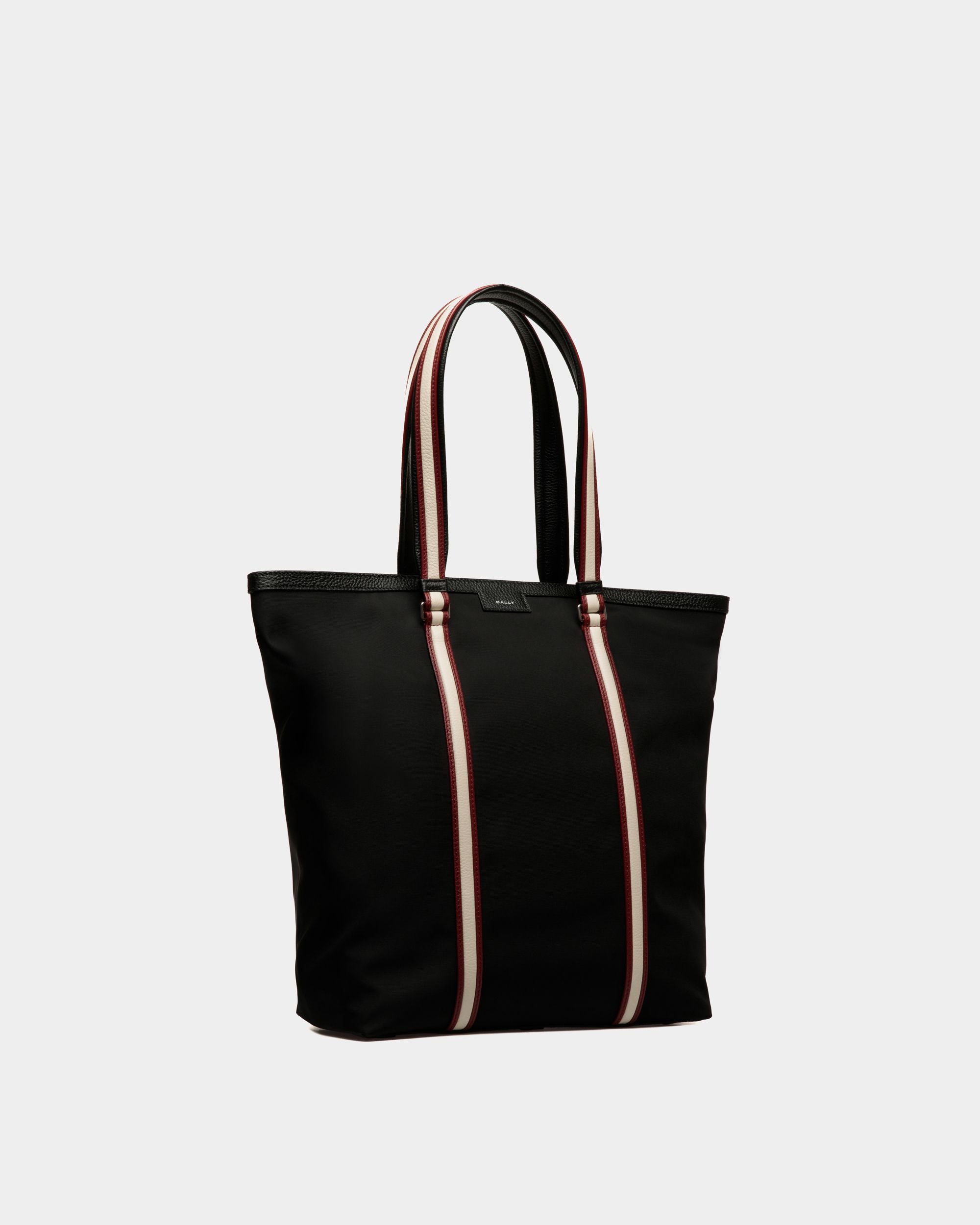 Code Tote In Black Nylon - Men's - Bally - 03
