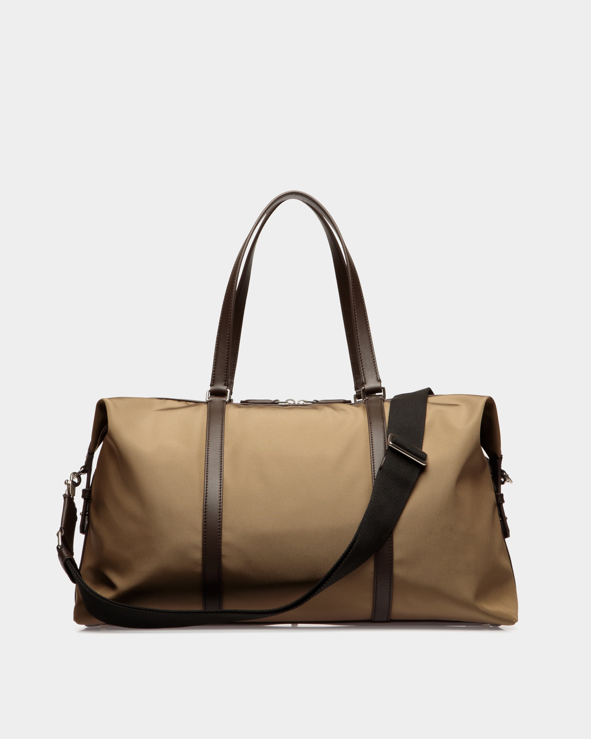 Code Weekender in Camel Nylon - Men's - Bally - 03