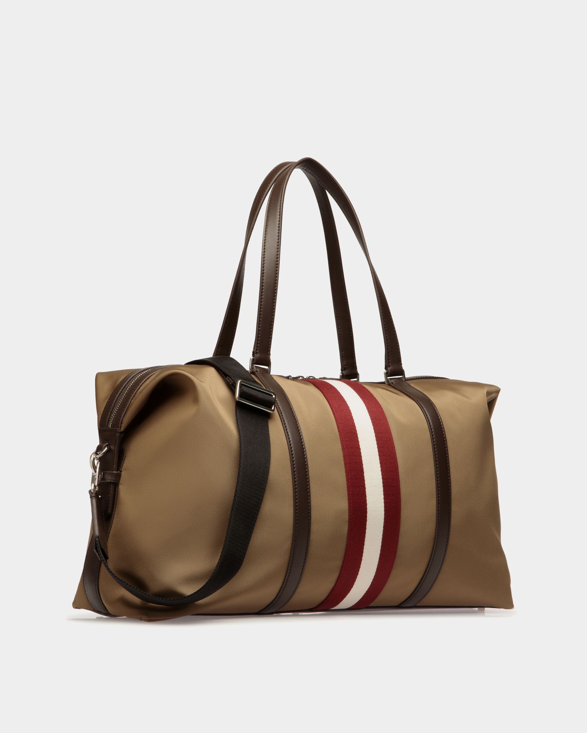 Code Weekender in Camel Nylon - Men's - Bally - 04
