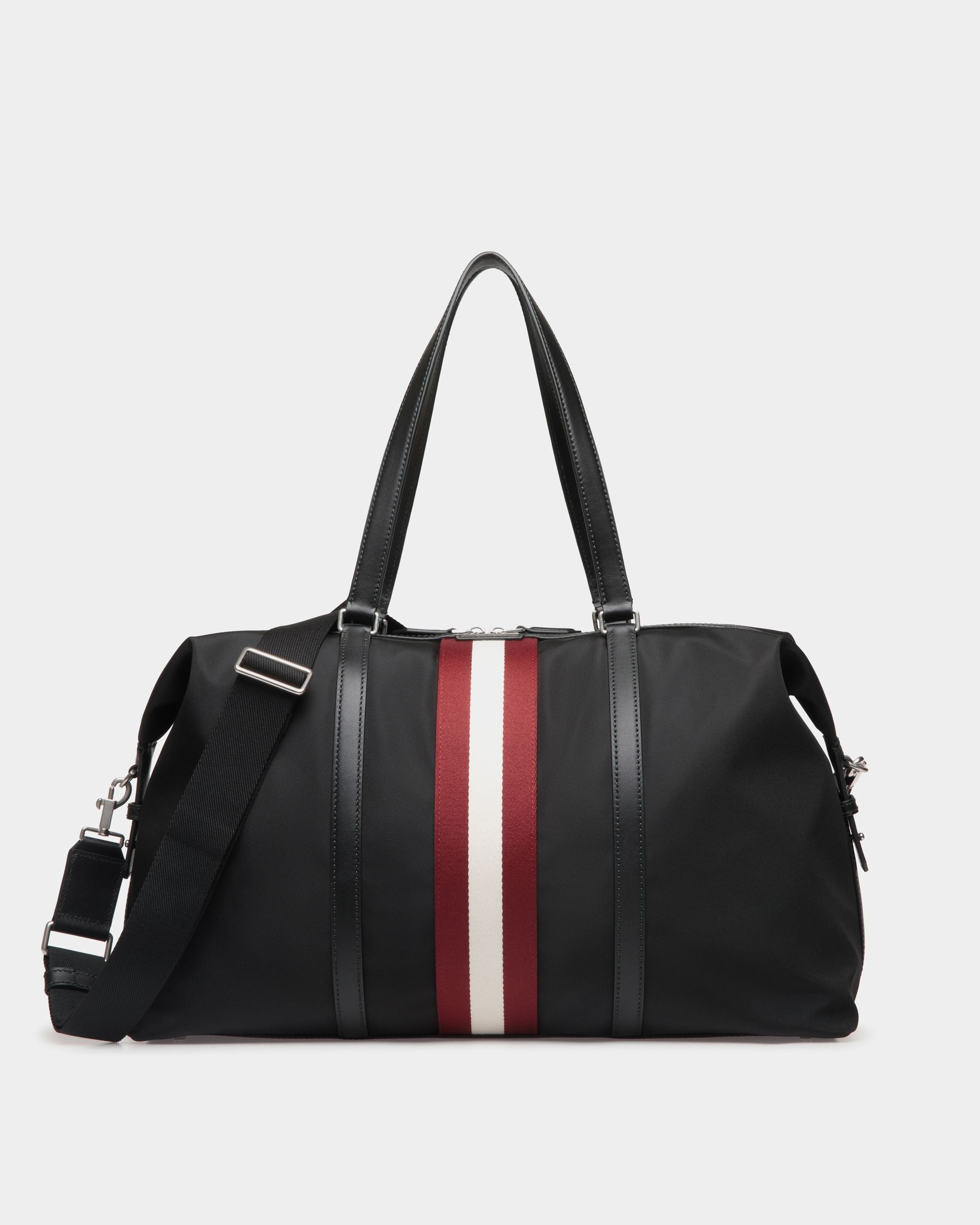 Code Weekender In Black Nylon - Men's - Bally - 01