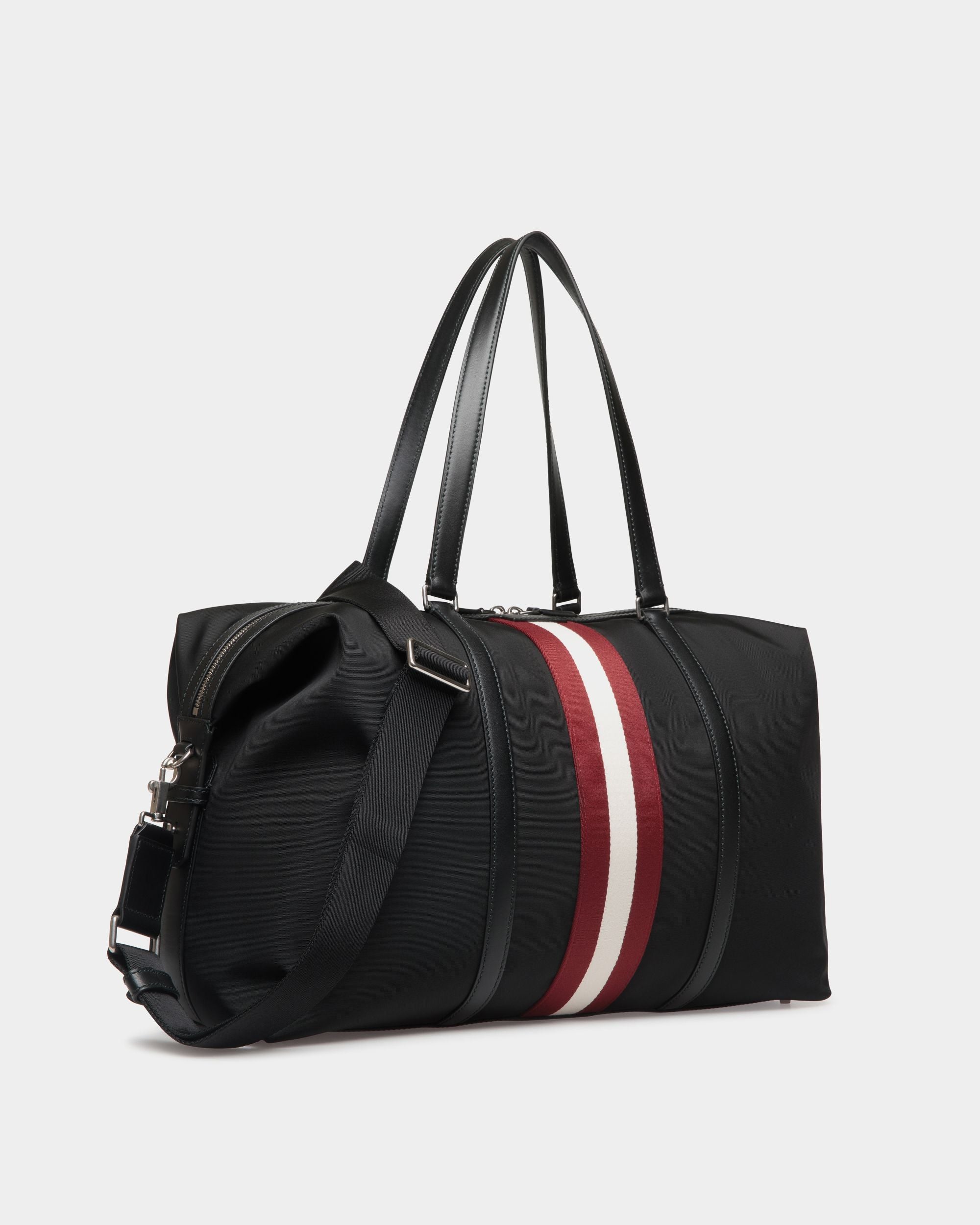 Code Weekender In Black Nylon - Men's - Bally - 04