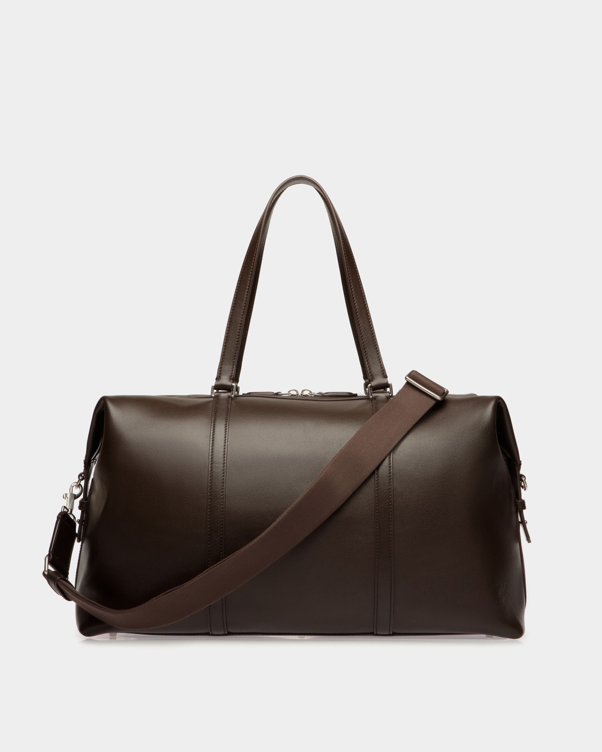 Code Weekender in Ebano Leather - Men's - Bally - 03