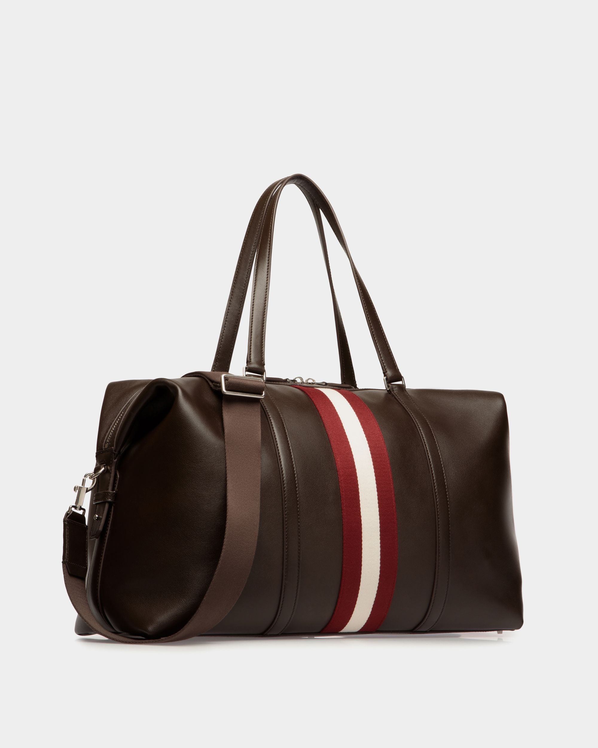 Code Weekender in Ebano Leather - Men's - Bally - 04