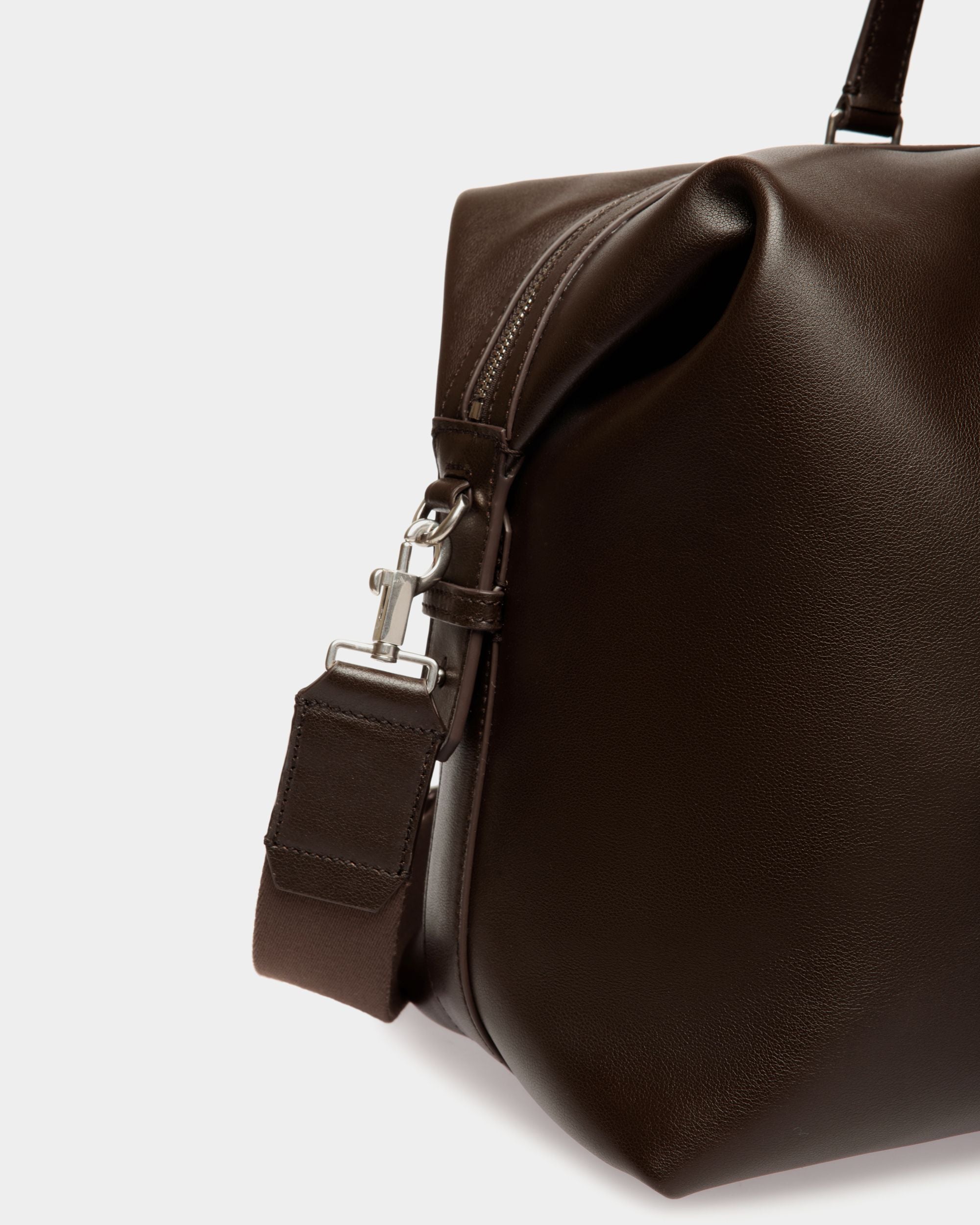 Code Weekender in Ebano Leather - Men's - Bally - 06