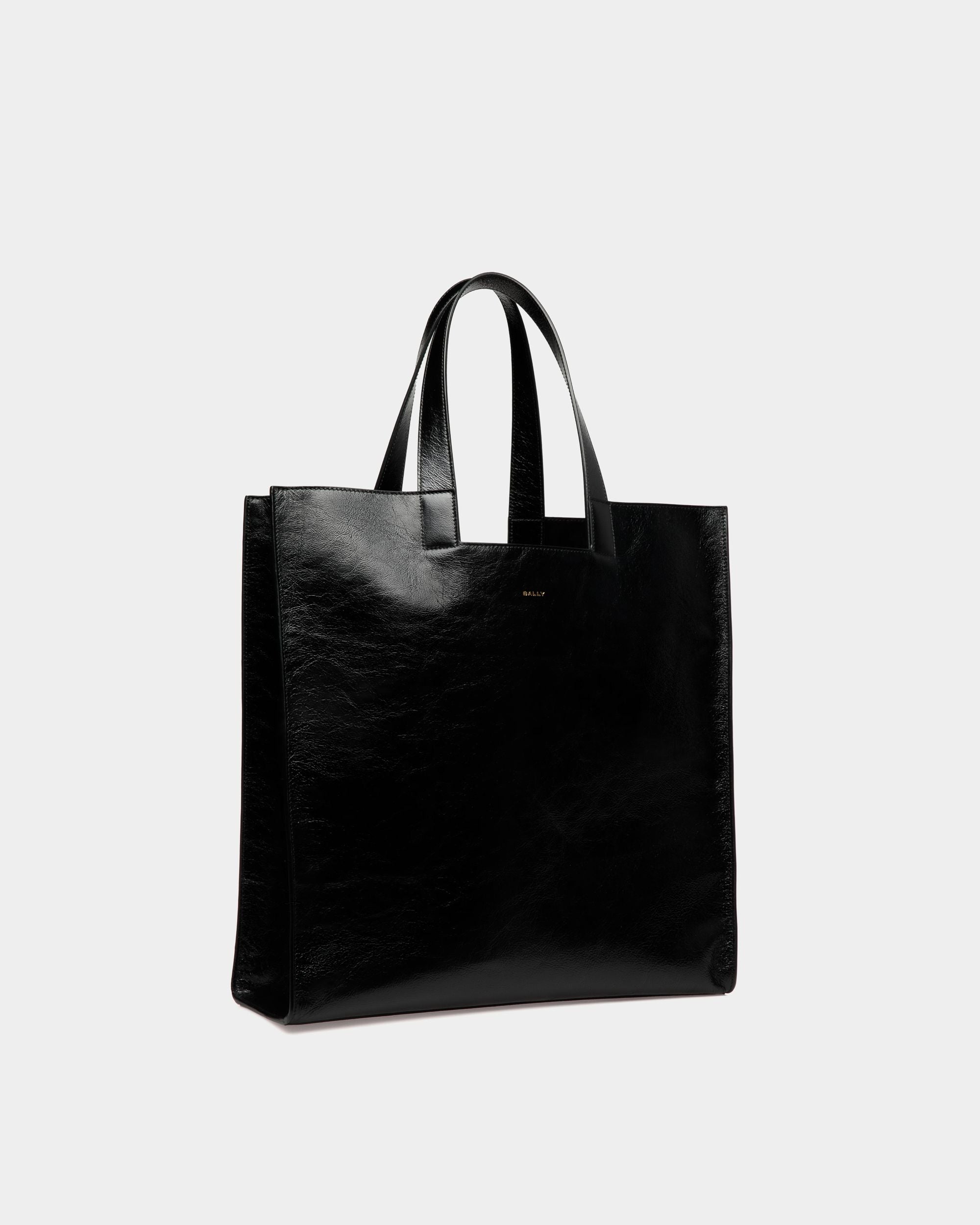 Easy Bally Tote In Black Leather - Men's - Bally - 03