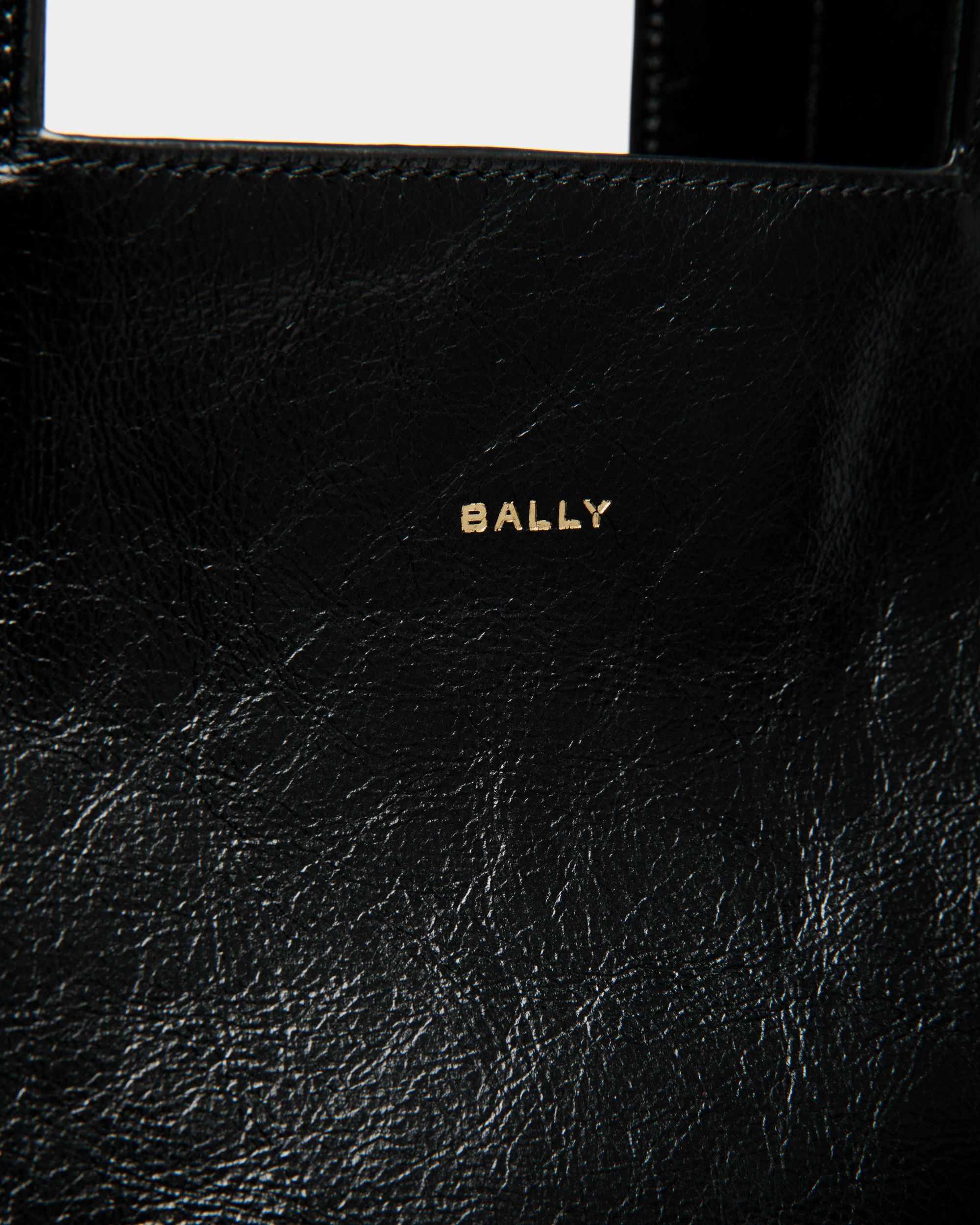 Easy Bally Tote In Black Leather - Men's - Bally - 05