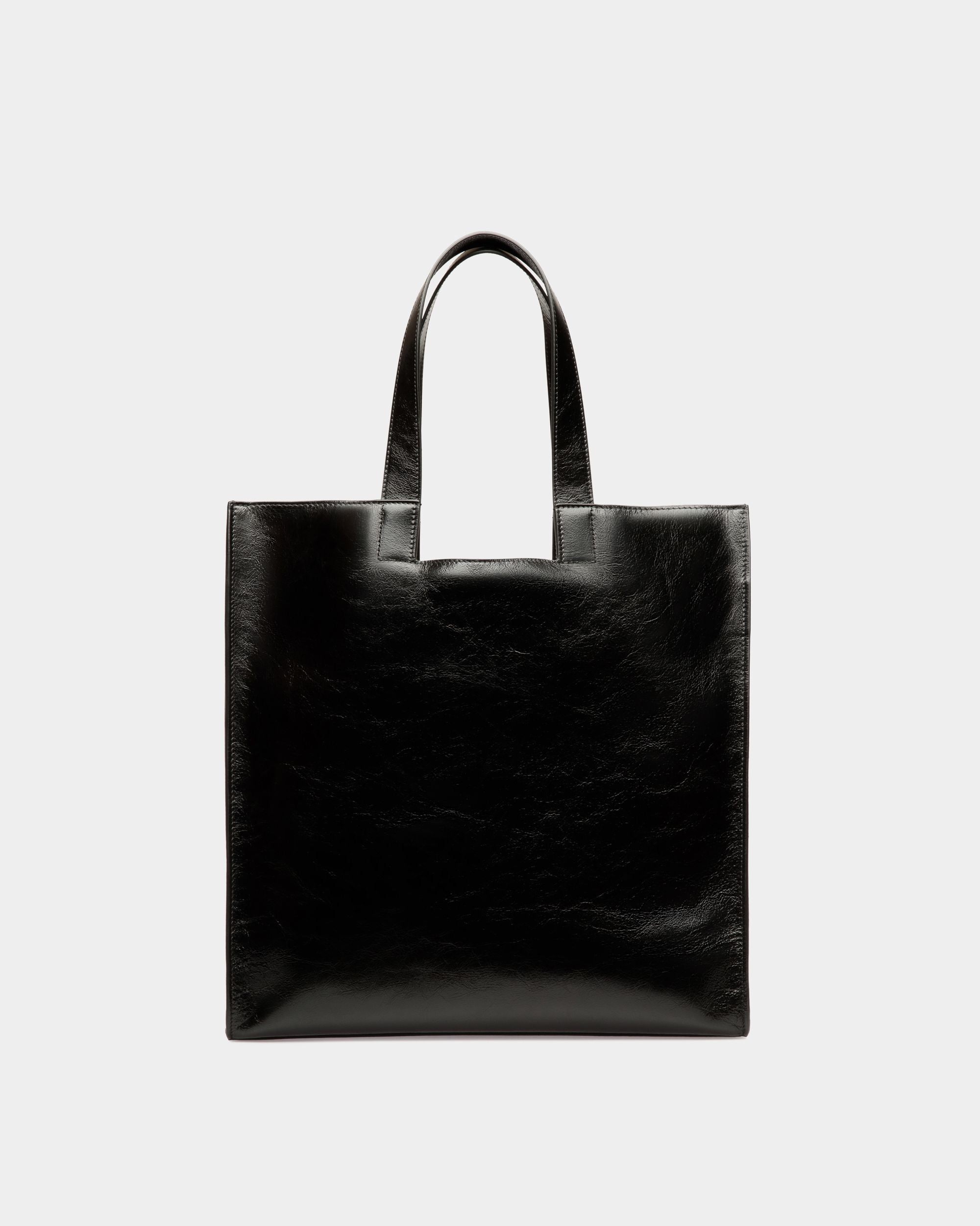 Easy Bally Tote In Black Leather - Men's - Bally - 03