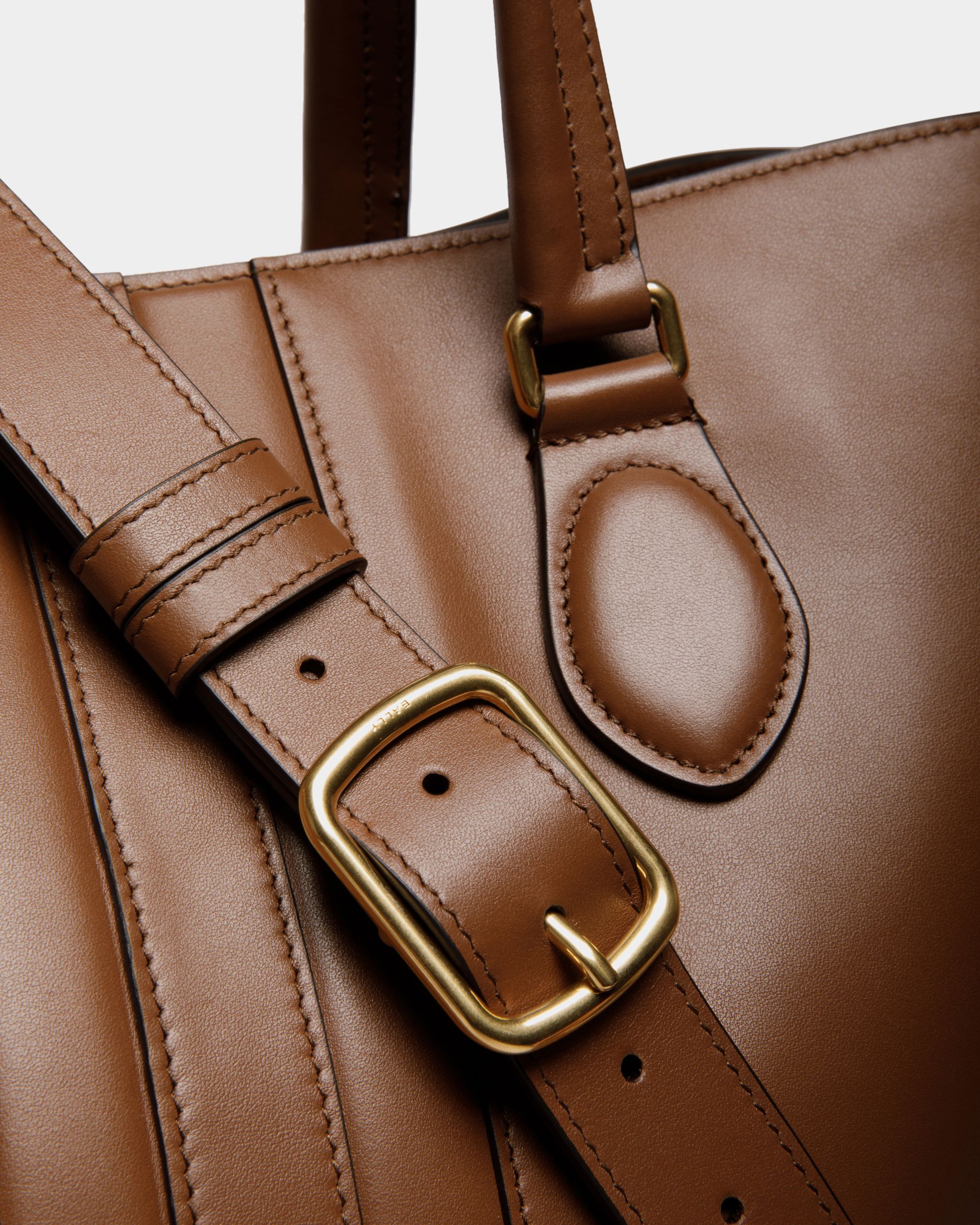 Beckett Tote in Brown Leather - Men's - Bally - 04