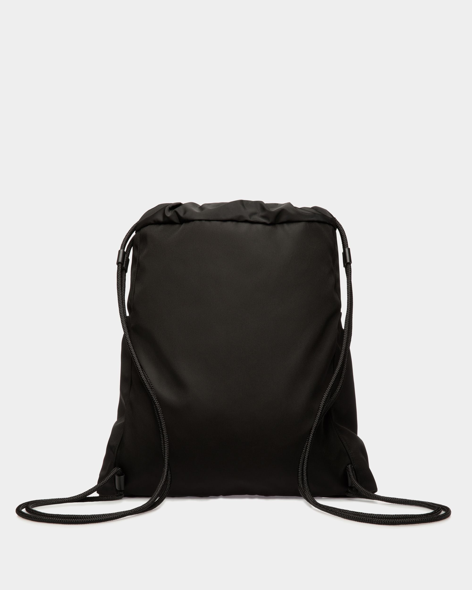 Code Backpack in Black Nylon - Men's - Bally - 02