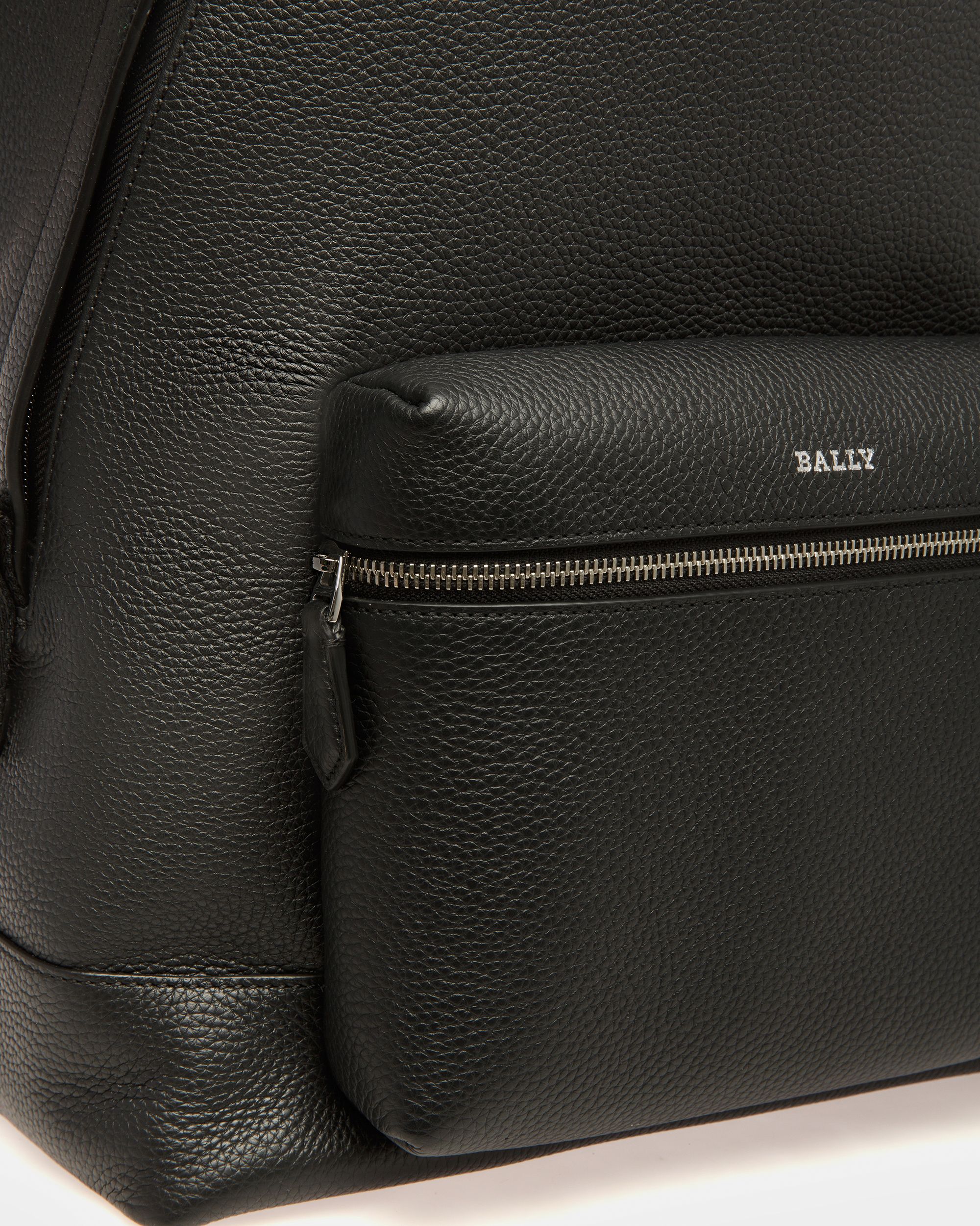 Harper Leather Backpack In Black - Men's - Bally - 05