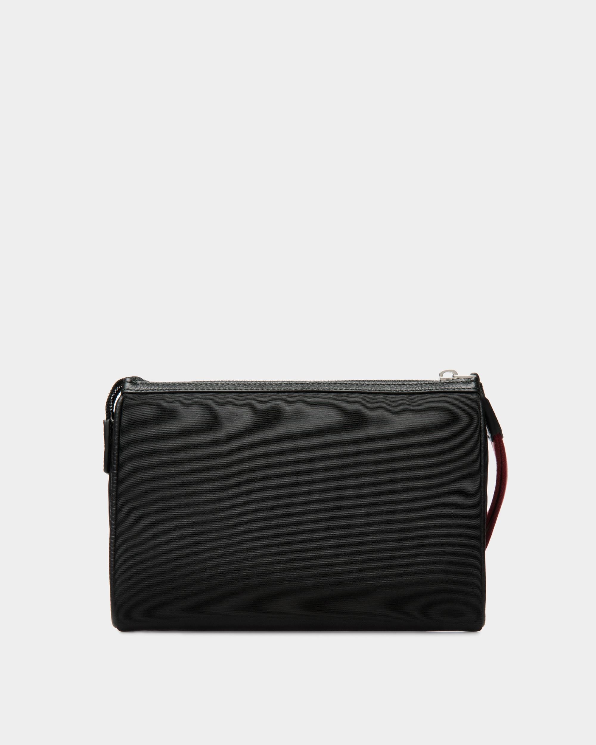 Code Pouch In Black Nylon - Men's - Bally - 02