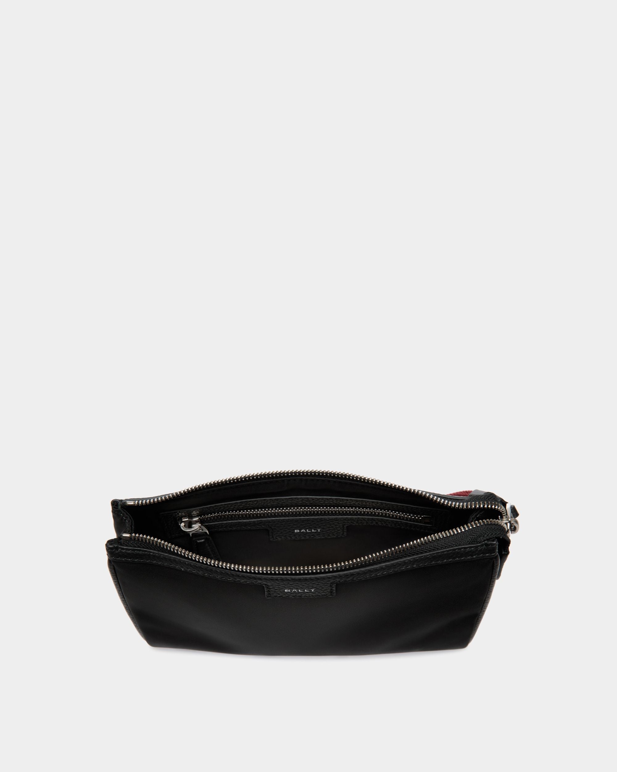 Code Pouch In Black Nylon - Men's - Bally - 03