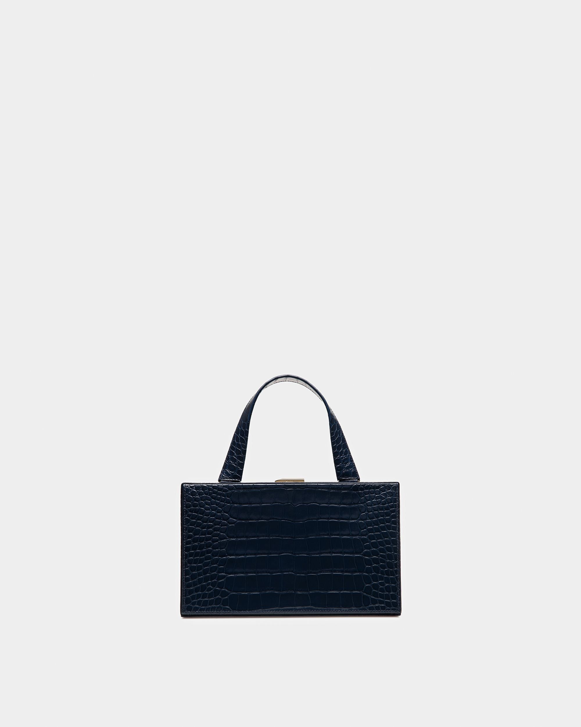 Bank Clutch In Crocodile Embossed - Men's - Bally - 01