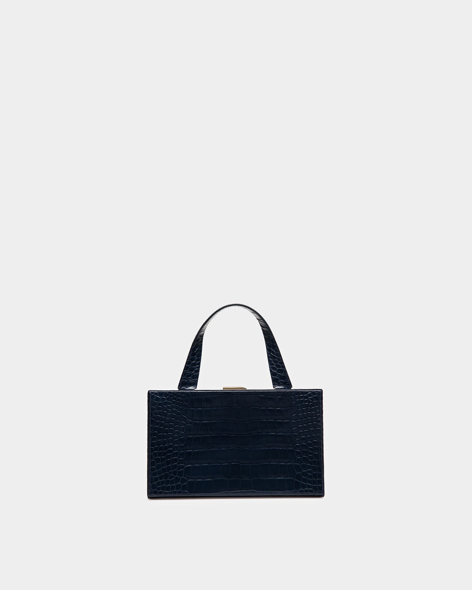 Bank Clutch In Crocodile Embossed - Men's - Bally - 03