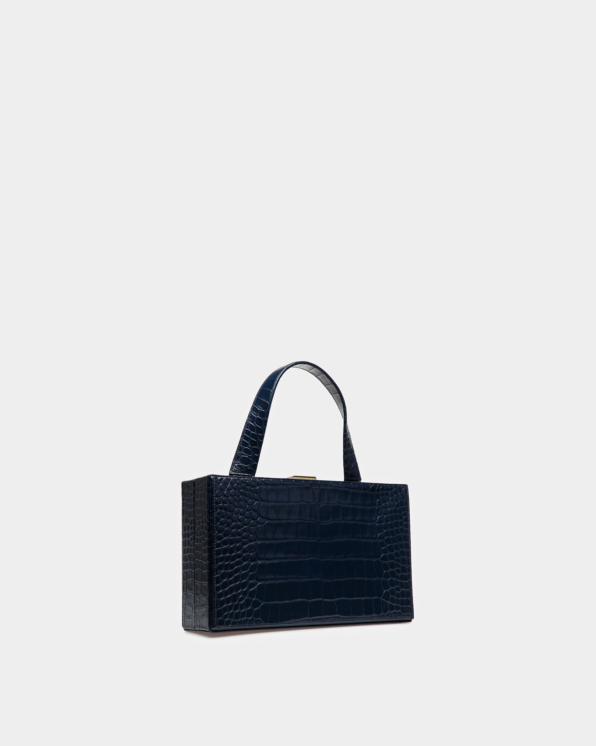 Bank Clutch In Crocodile Embossed - Men's - Bally - 04