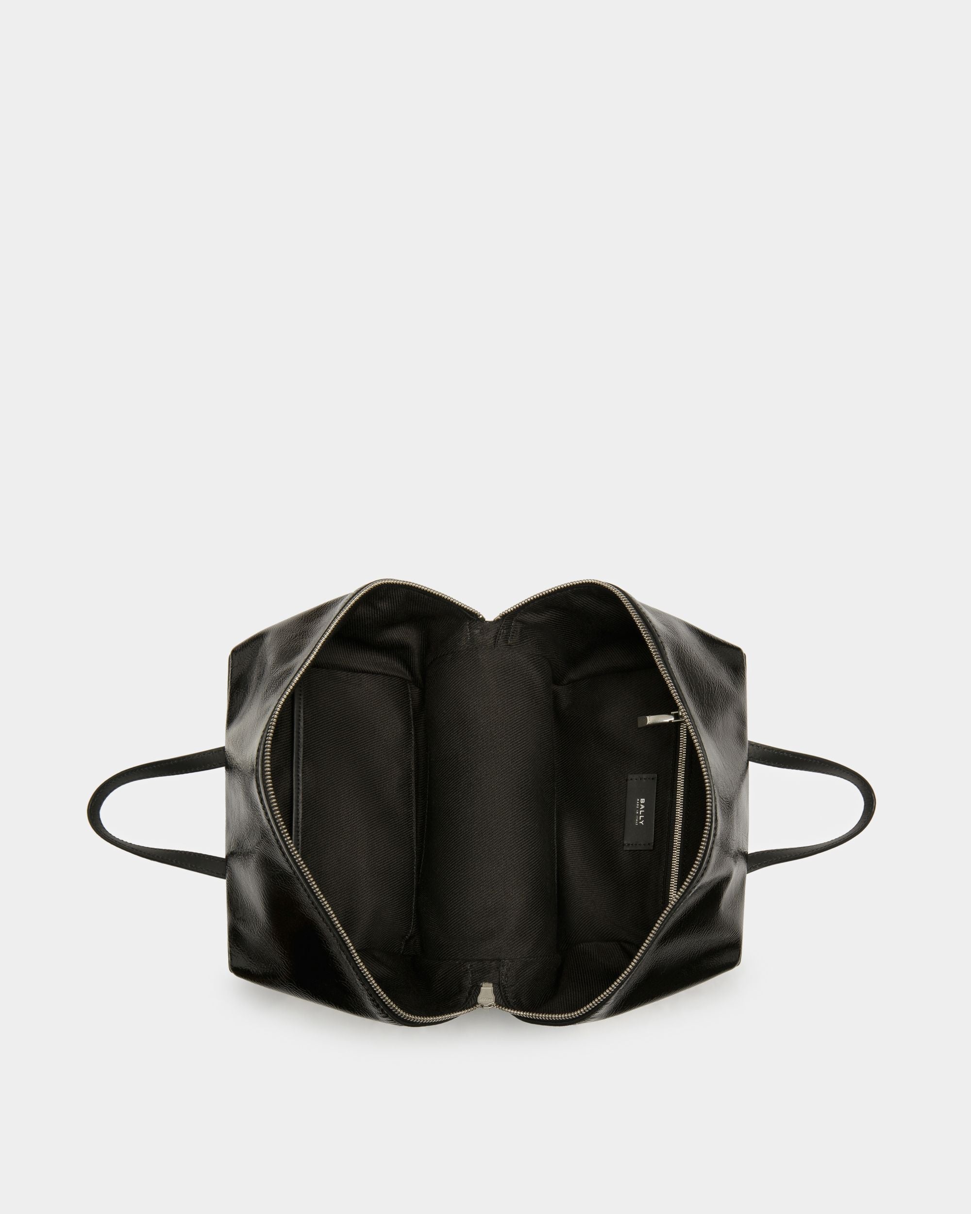 Cal Crossbody Bag In Black Leather - Men's - Bally - 04