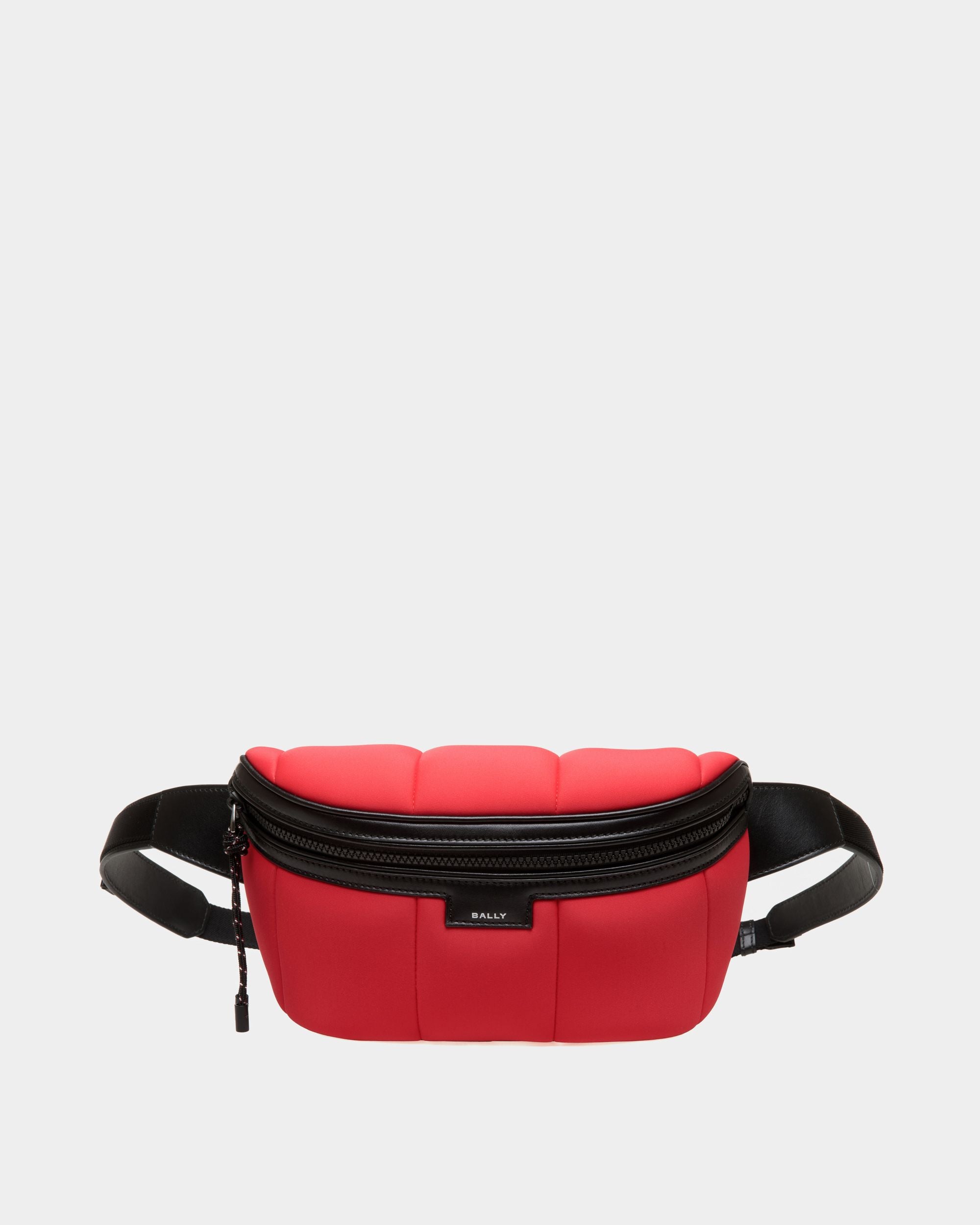 Mountain Belt Bag In Red Neoprene - Men's - Bally - 01