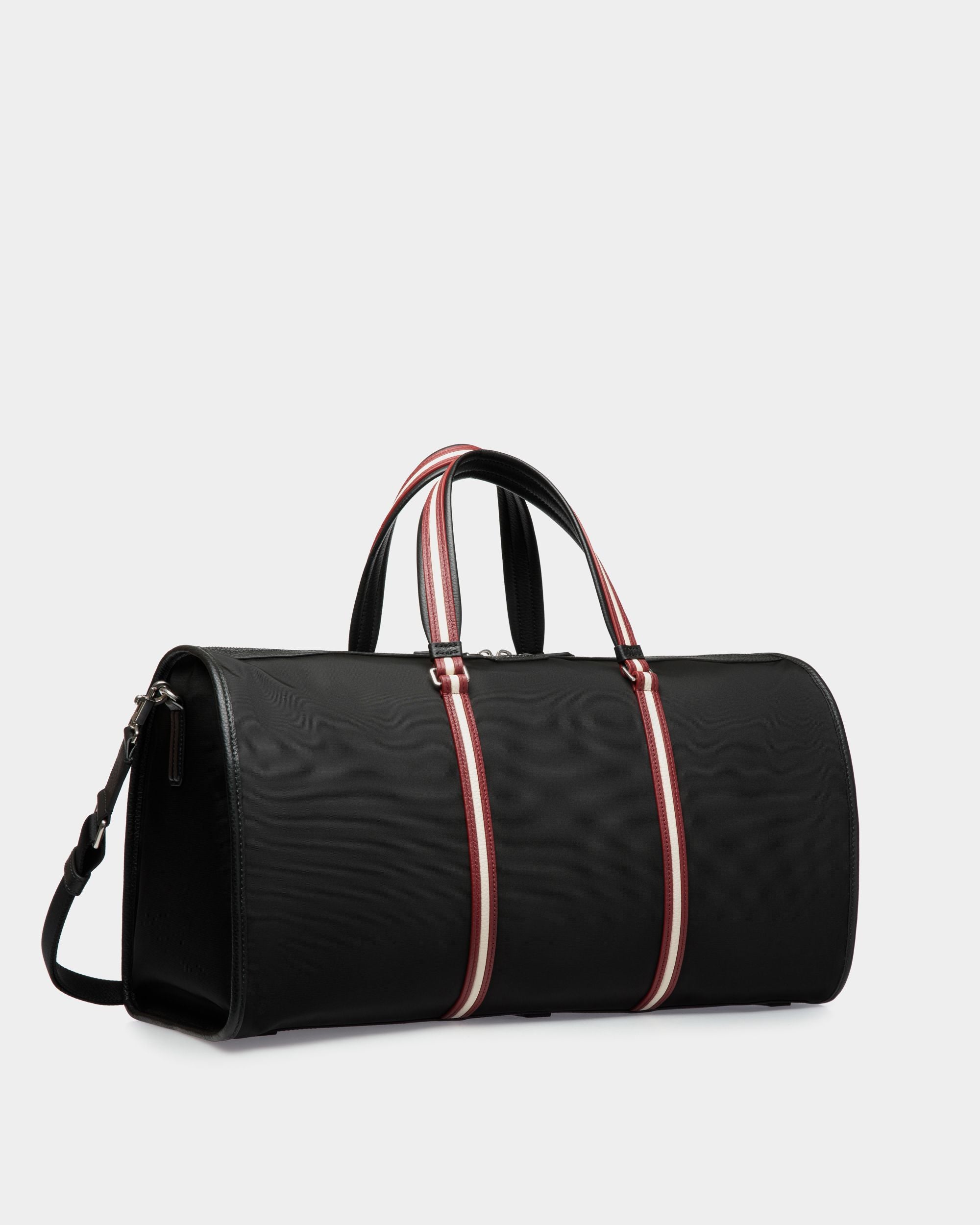 Code Weekender Bag in Black Nylon - Men's - Bally - 03