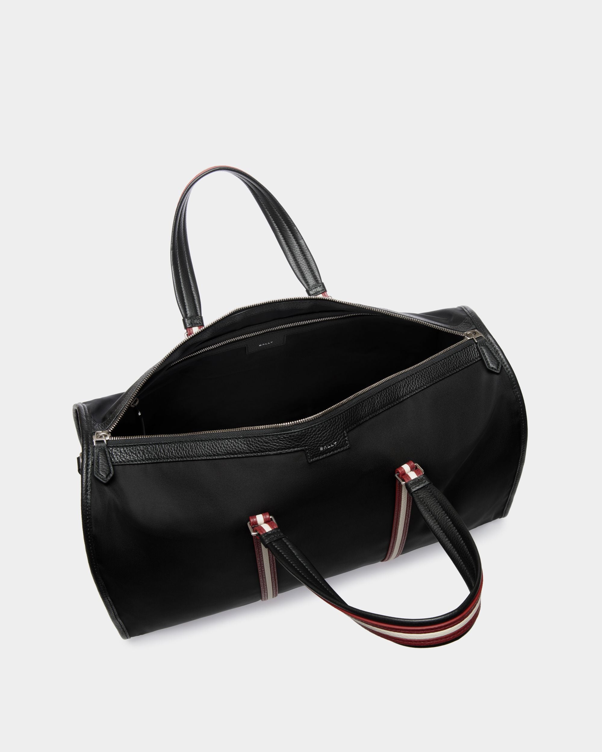 Code Weekender Bag in Black Nylon - Men's - Bally - 04