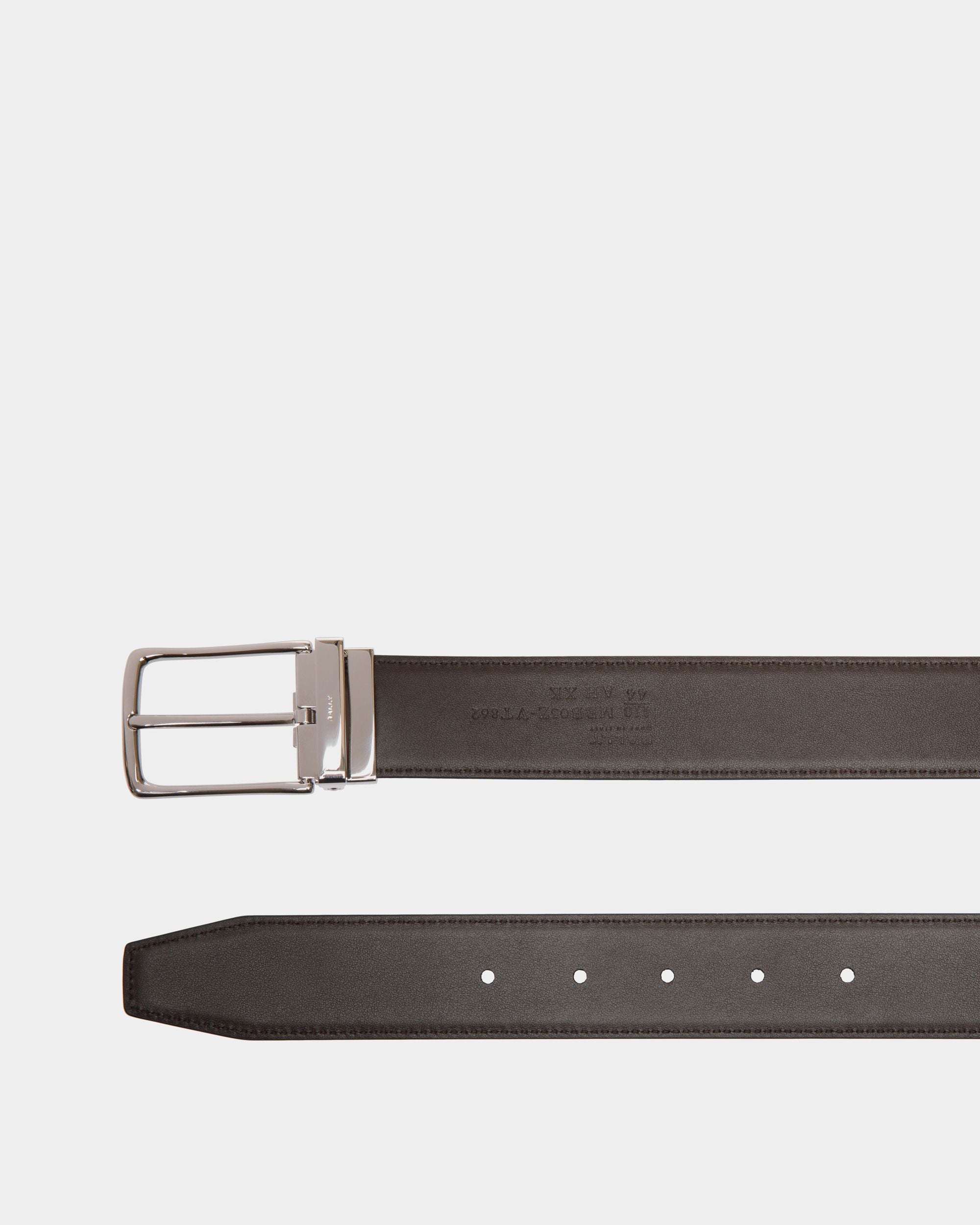 Ketter 35mm Reversible And Adjustable Belt in Black And Brown Leather - Men's - Bally - 02
