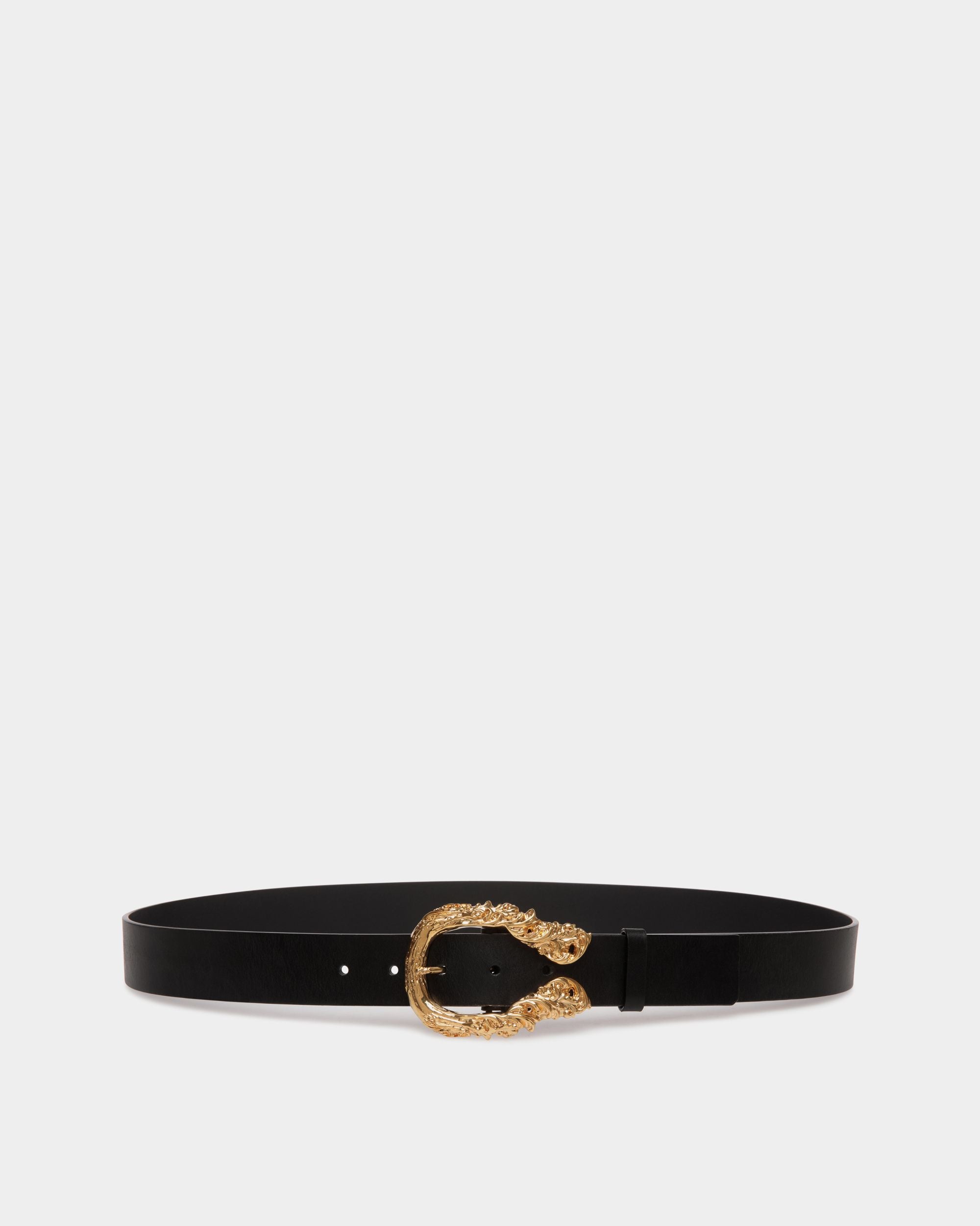 Show Fixed In Black Leather - Men's - Bally - 01