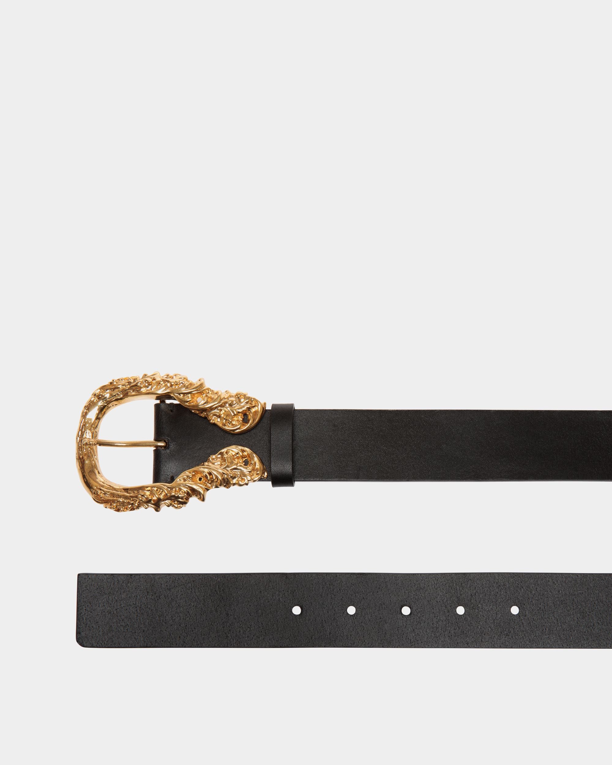 Show Fixed In Black Leather - Men's - Bally - 02