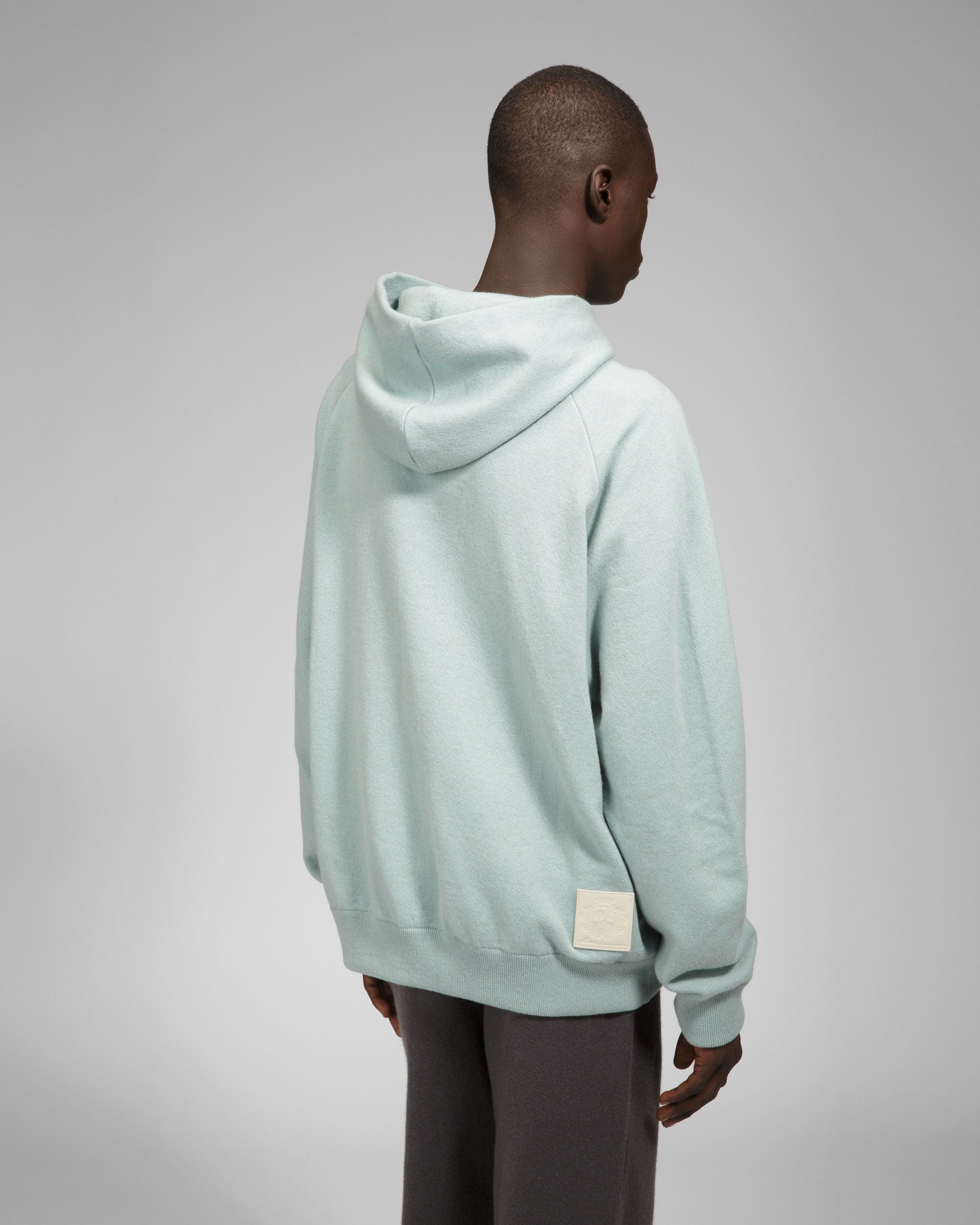 St Moritz Hoodie Cashmere Sweatshirt In Light Blue - Men's - Bally - 05