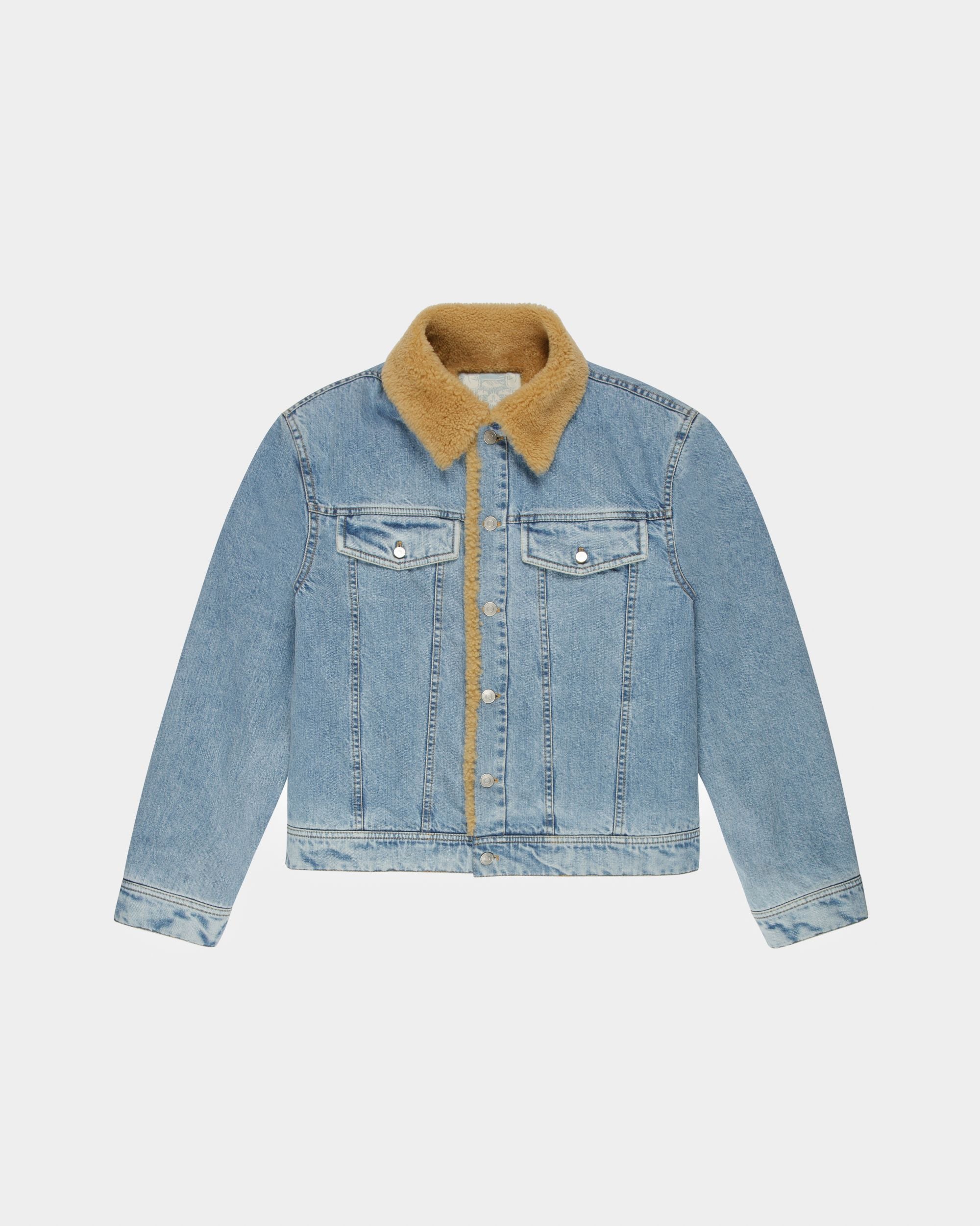 Shearling Detail Jacket - Men's - Bally - 01
