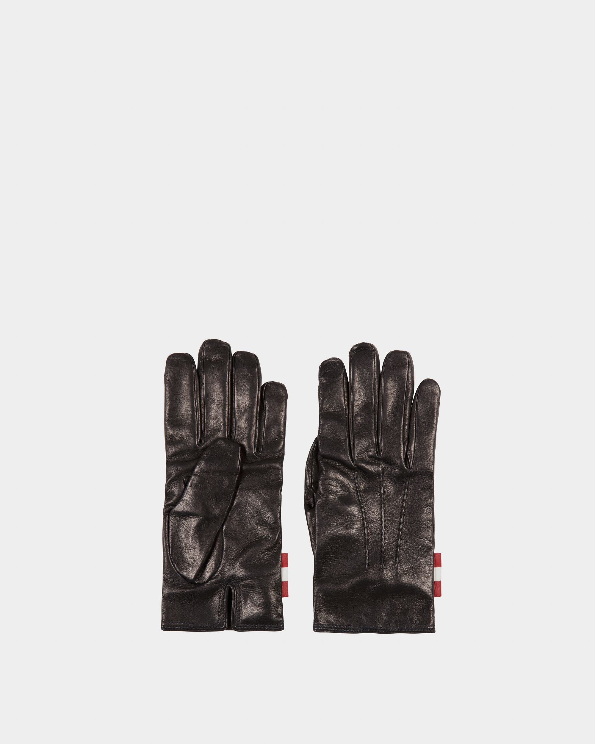 Leather Gloves - Men's - Bally - 01