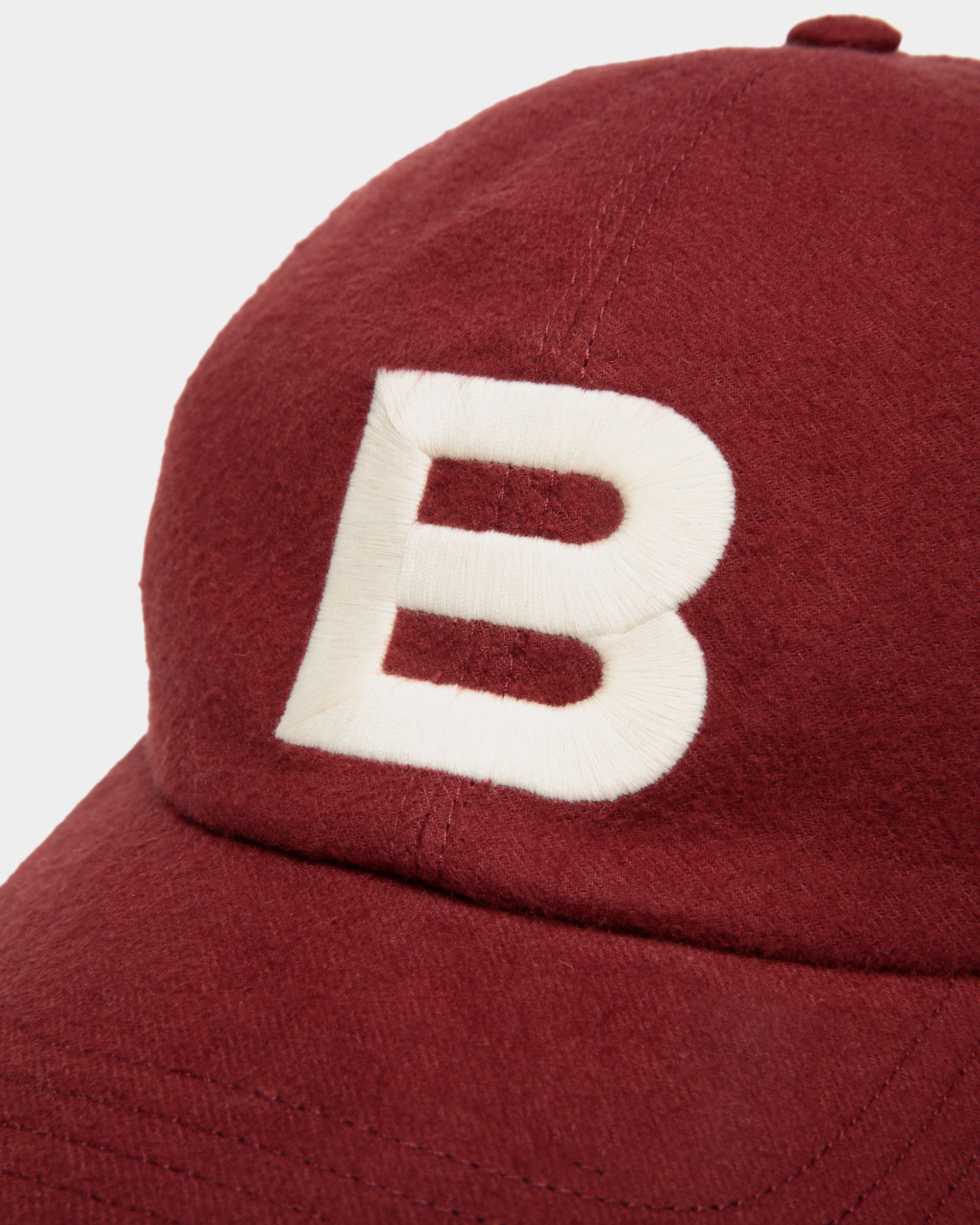 Baseball Hat With Logo In Andorra Cotton - Men's - Bally - 04